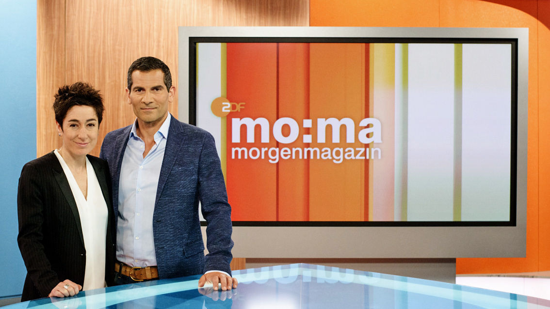 ZDF Morgenmagazin mit Dunja Hayali & Mitri Sirin