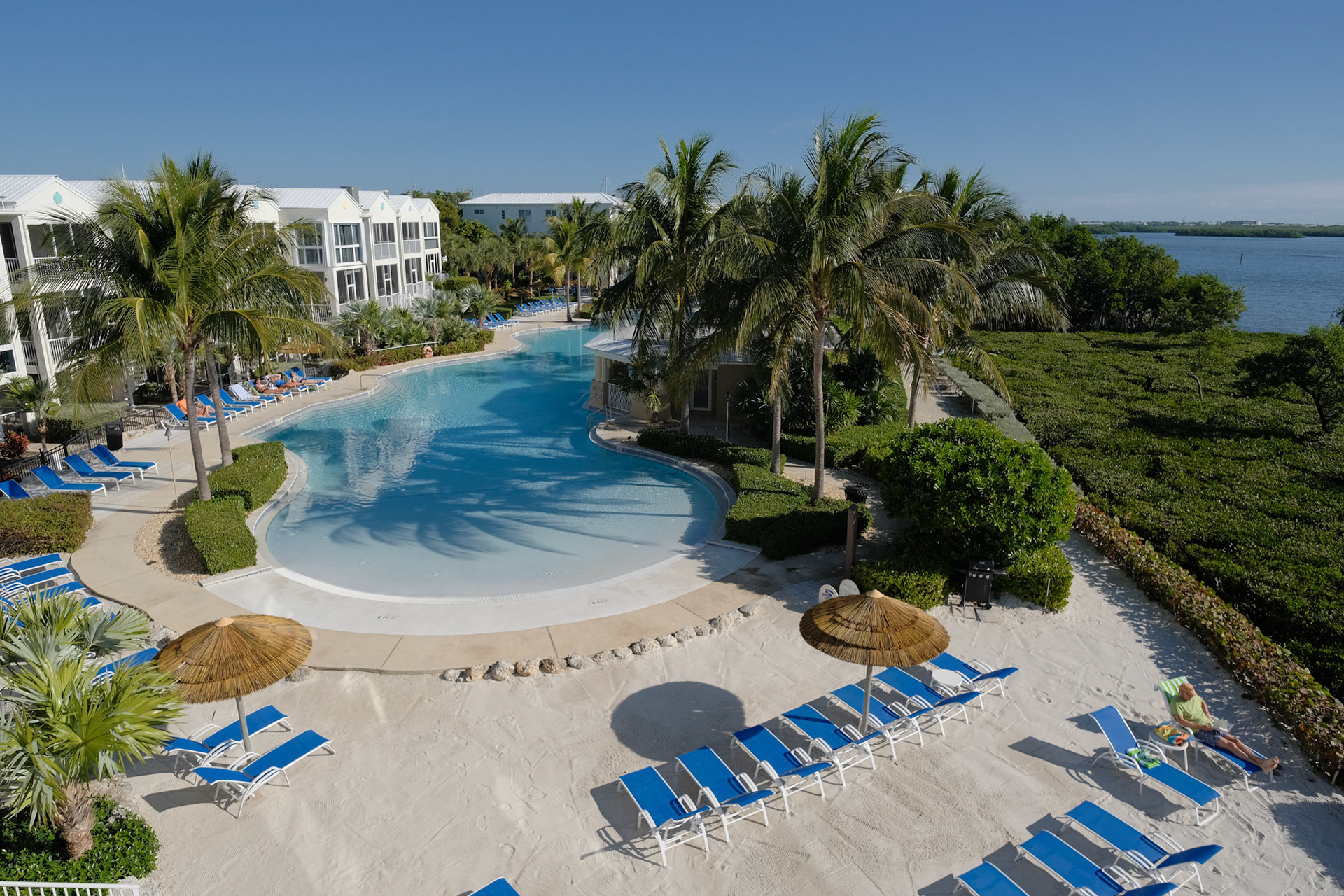 View from our deck - to the left