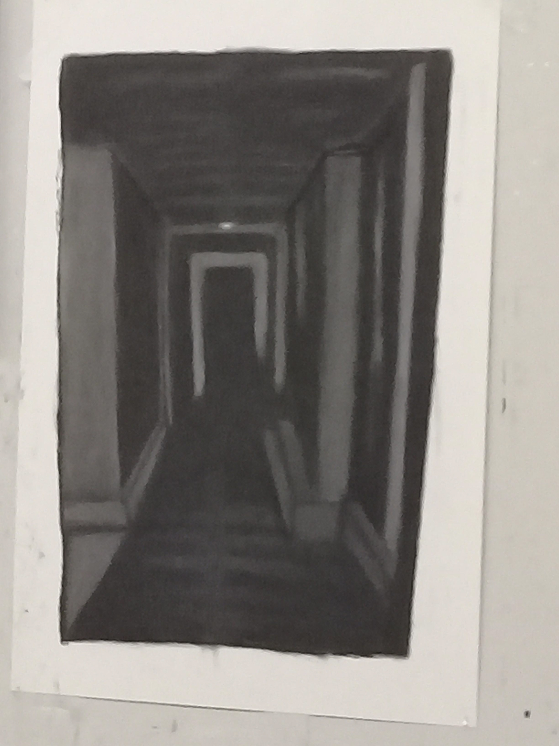 Untitled. Conte and charcoal on cardstock. Cobham hall, Gravesend, uk. Nov 15, 2018