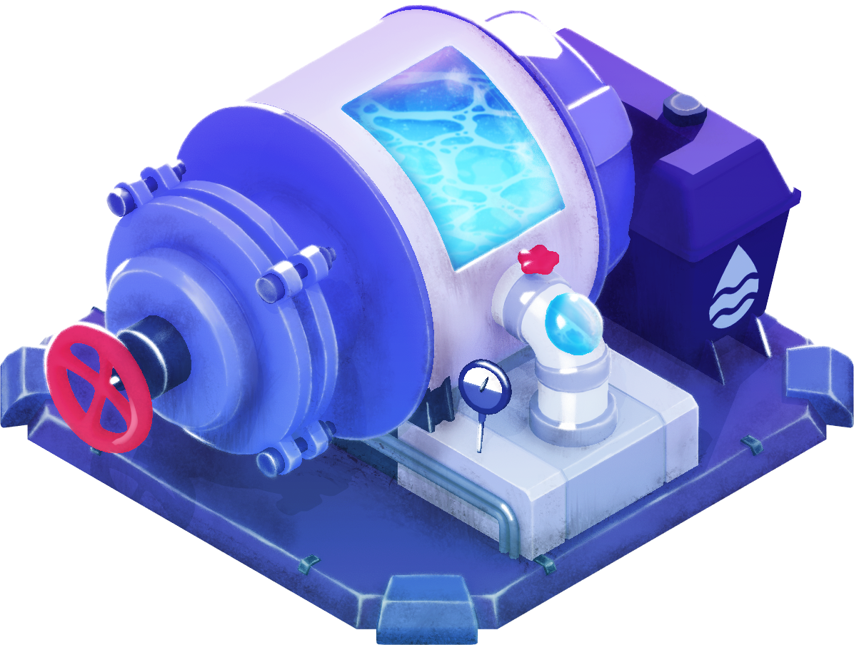 Isometric Water Pump Element | Way Out