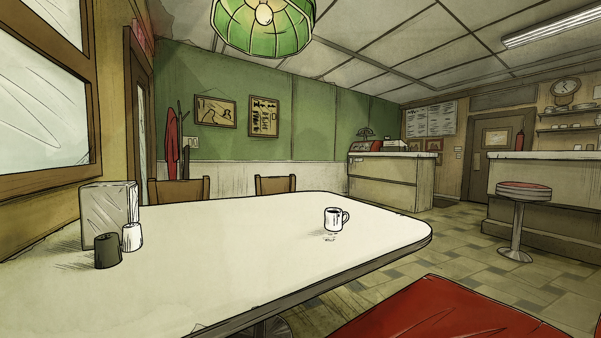 Diner Interior 2 | Broken Pieces