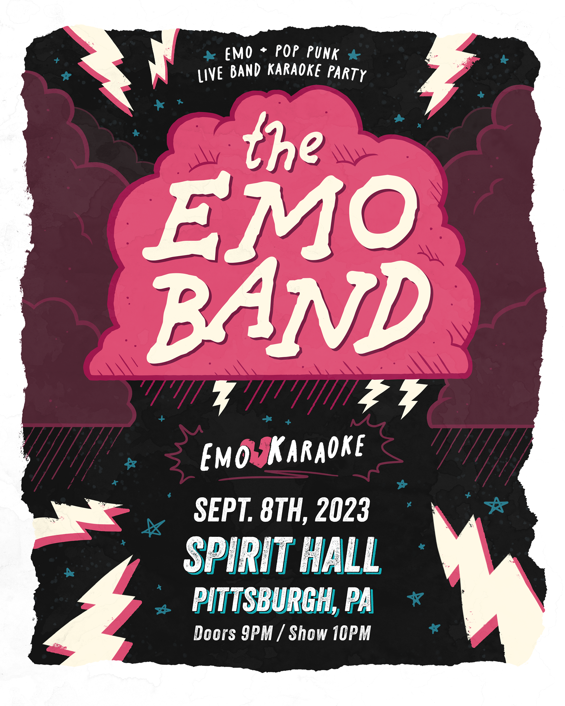 Gig Poster | The Emo Band