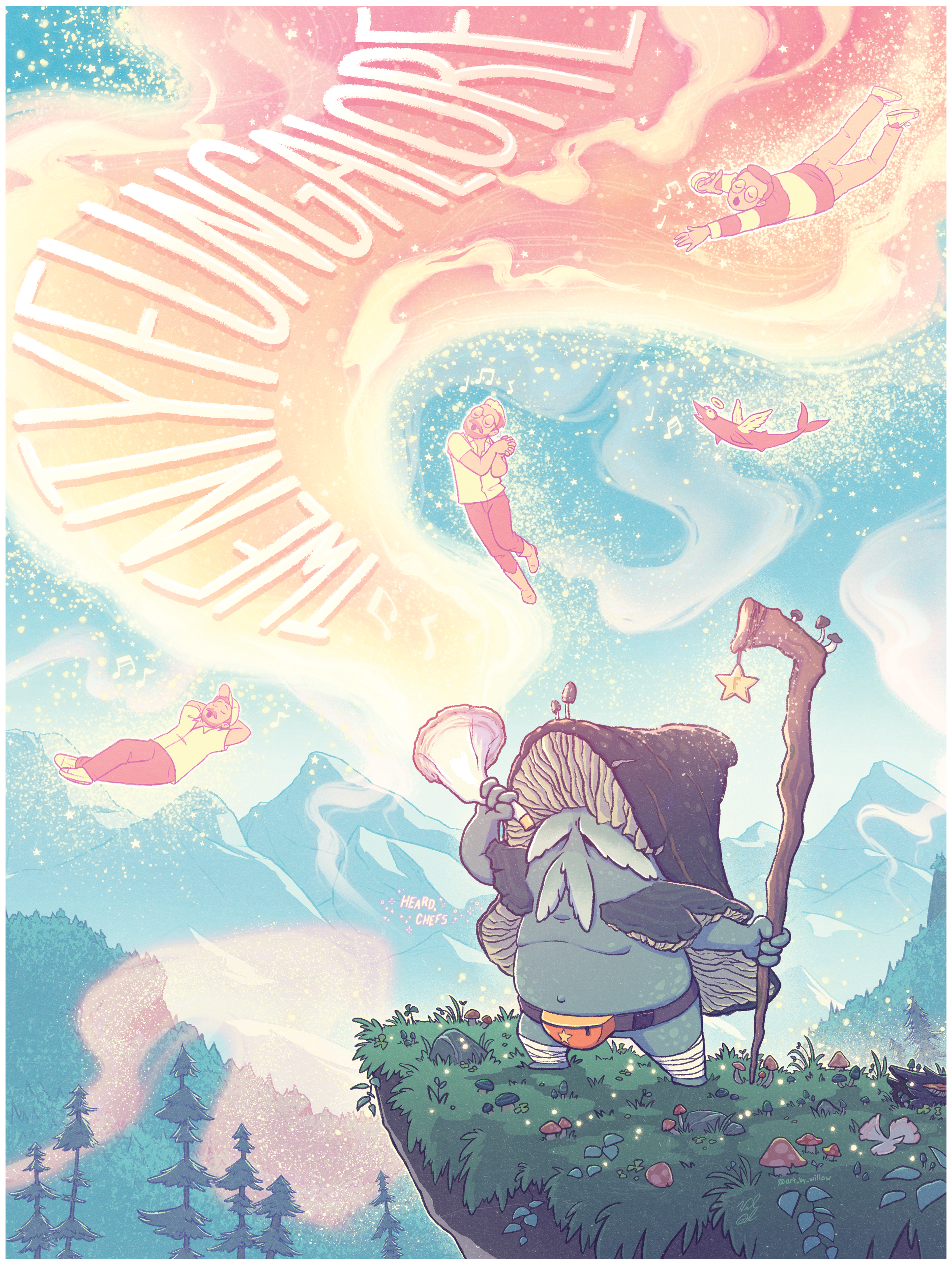'Twenty Fungalore' Poster | My Brother My Brother & Me