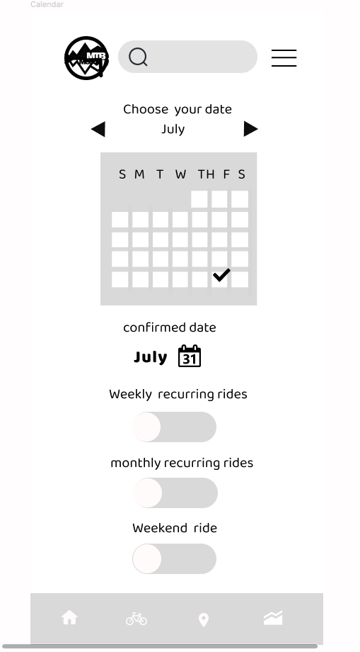 recurring ride was added
