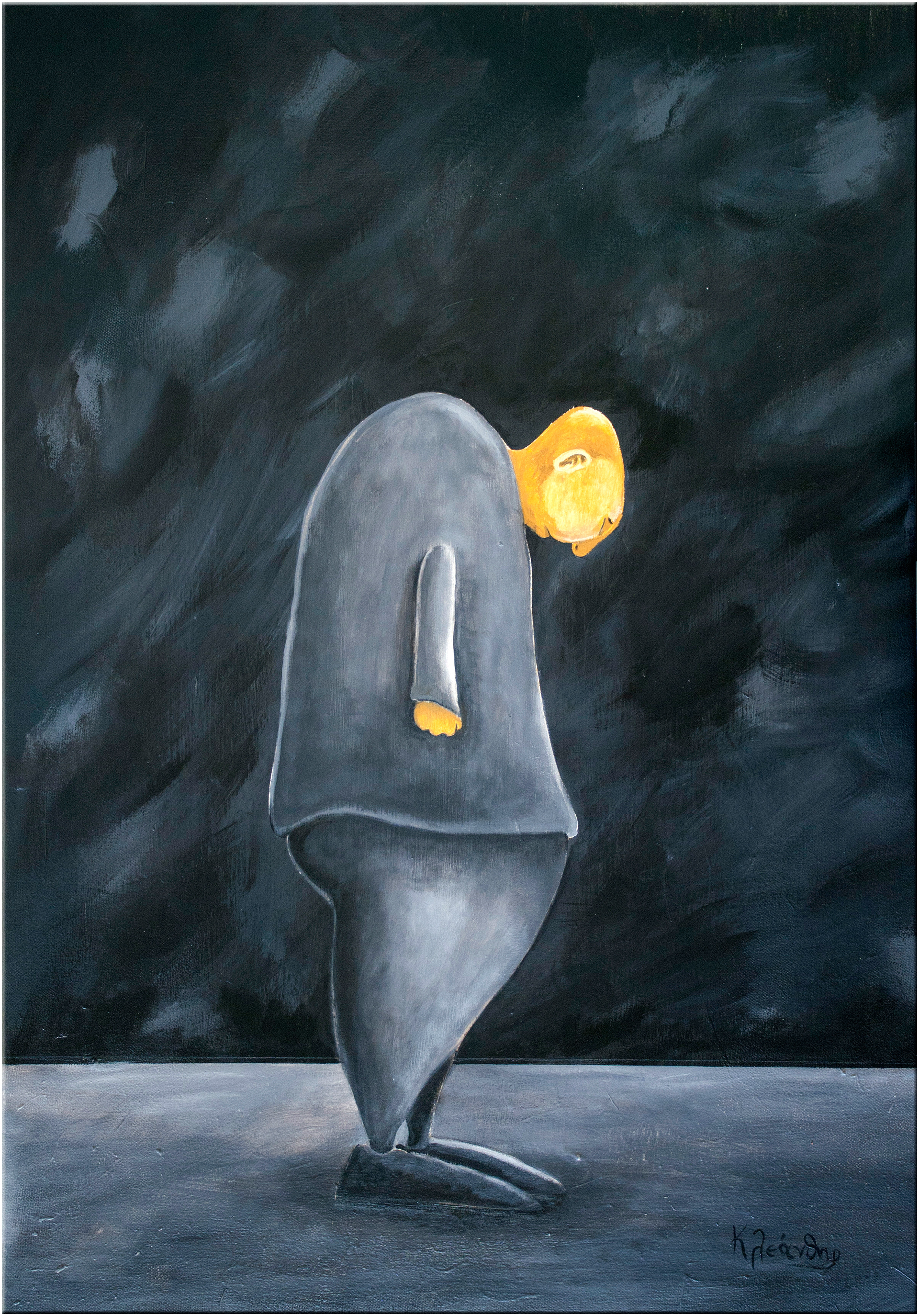 "Homo Submissive" - Acrylics, 2015