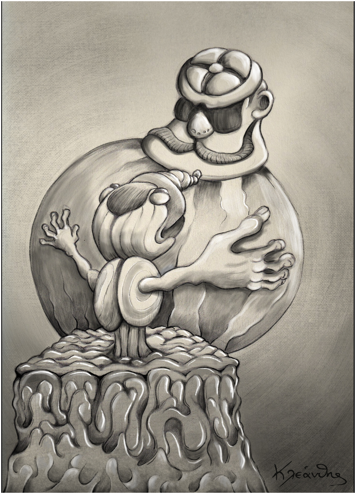 "Hugging a Ball" - 2025