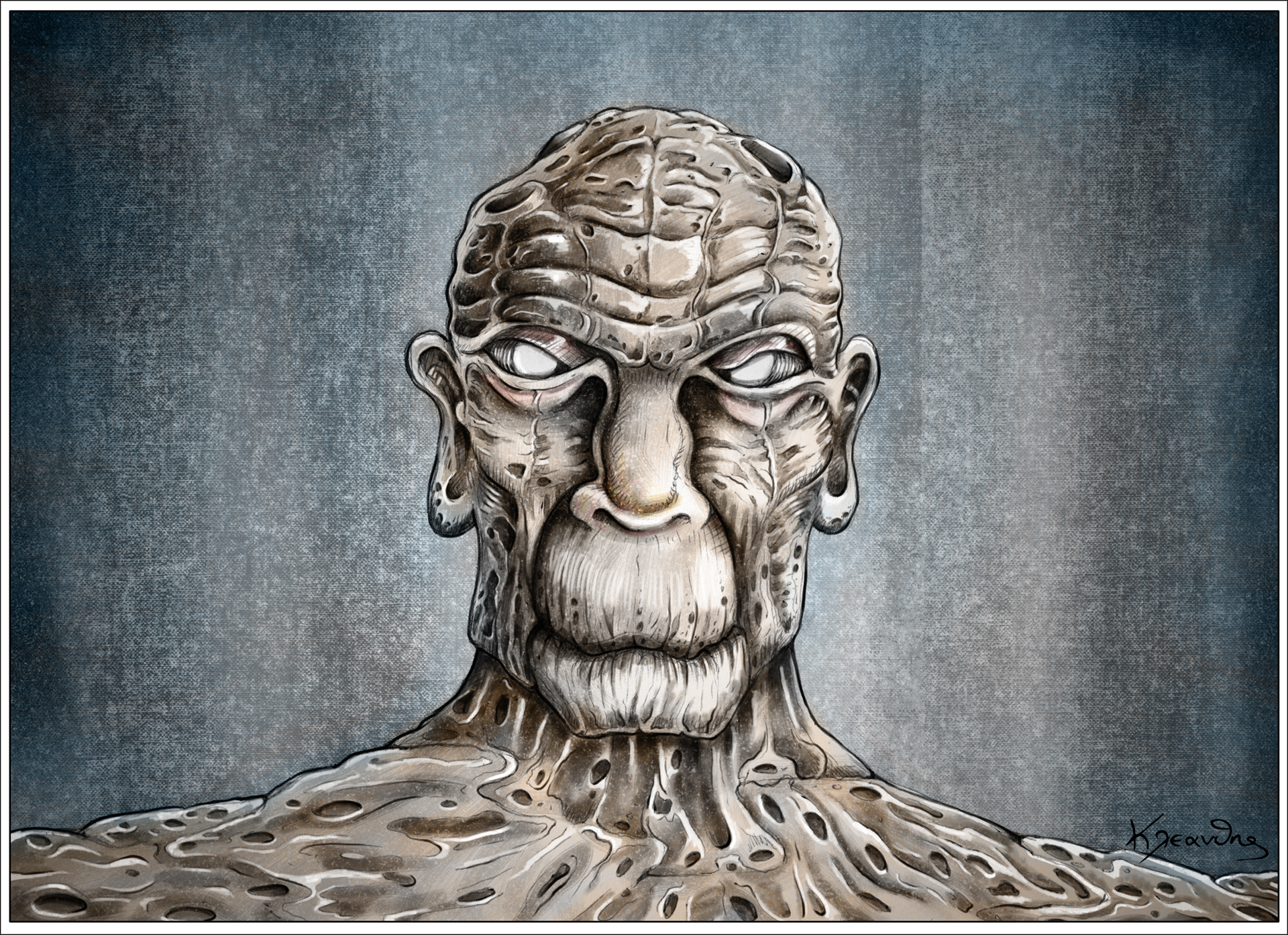 "Creature Face" - 2024