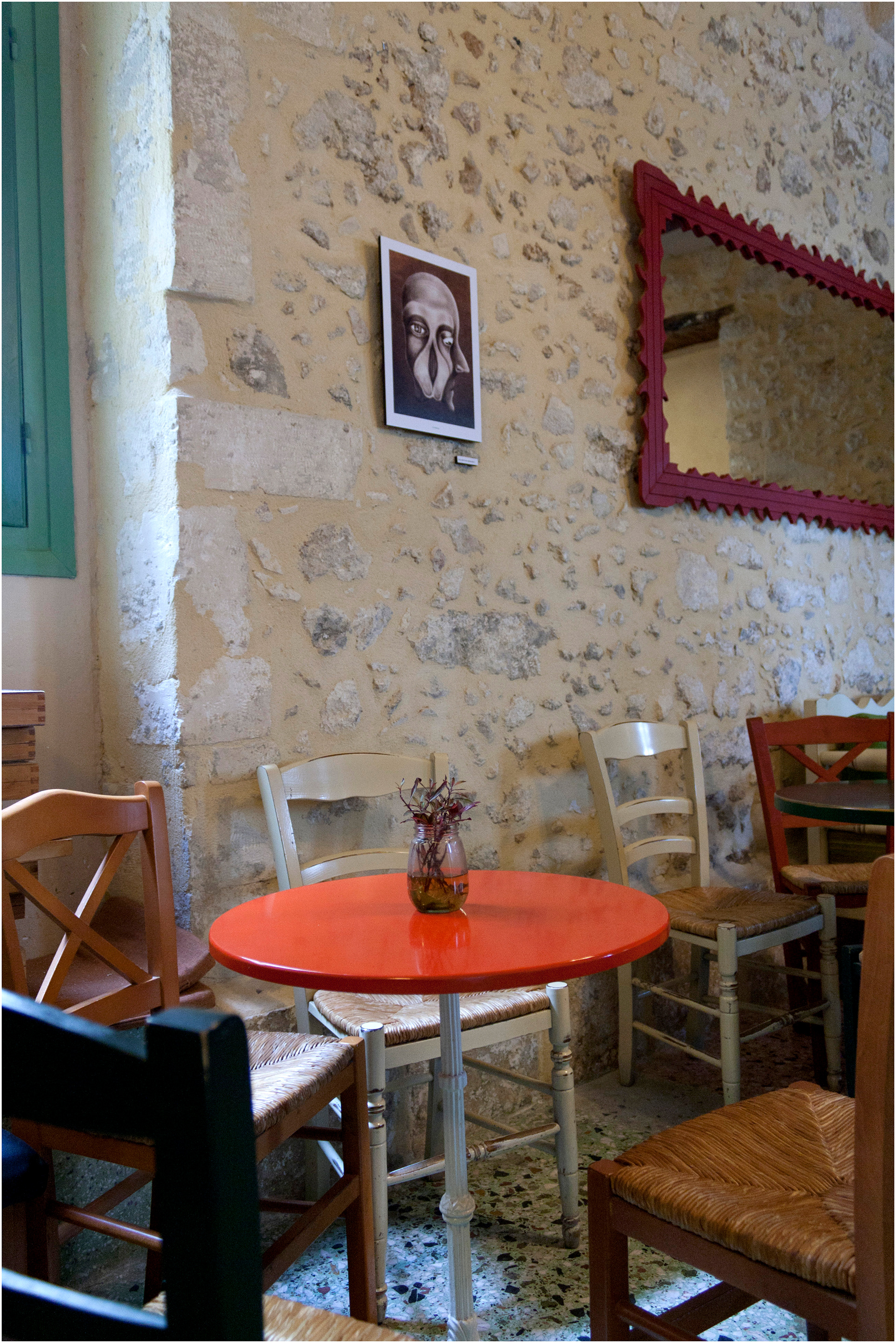 Exhibition "Depression", cafeteria Arokaria, Rethymno - 2015
