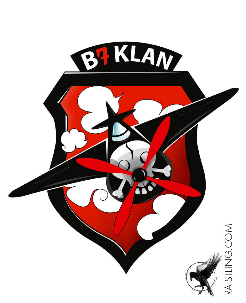 B7Klan: I realized in 2012 that the logo/illustration of the Torpedo Productions department dedicated to Asian artists on tour in Europe.