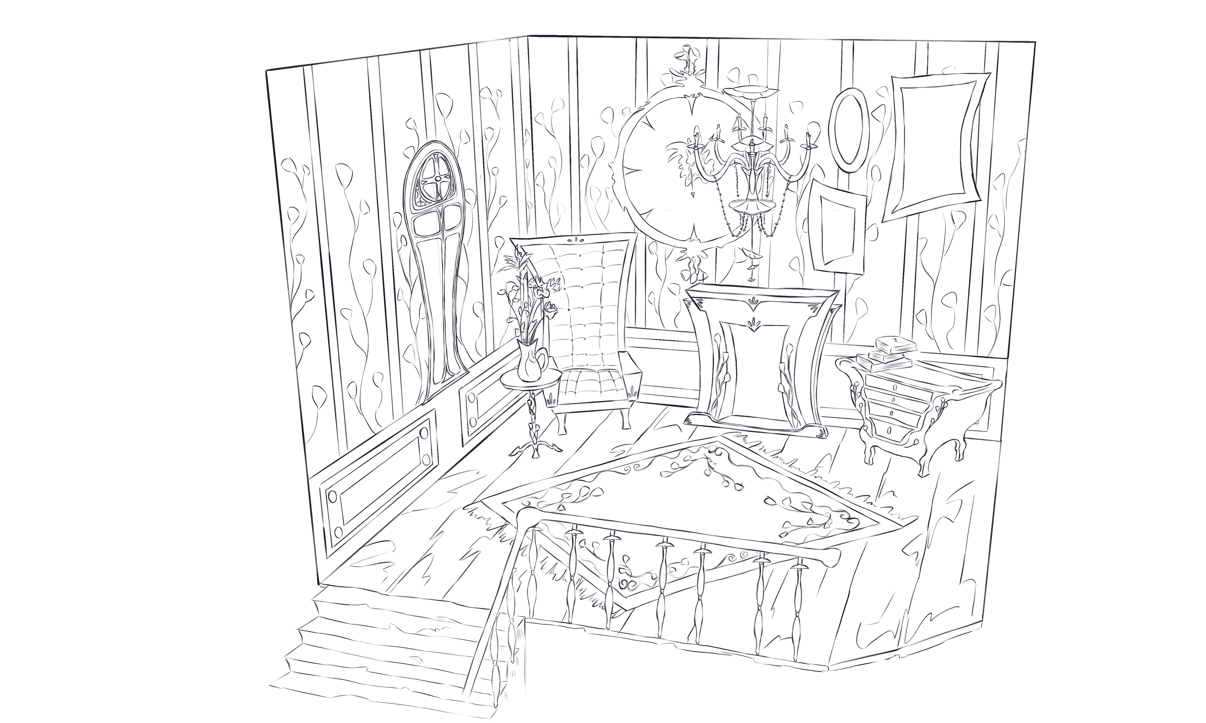 Set dressing - Line