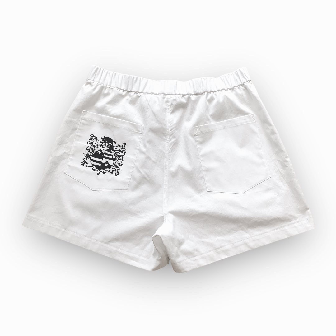 White Linen shorts