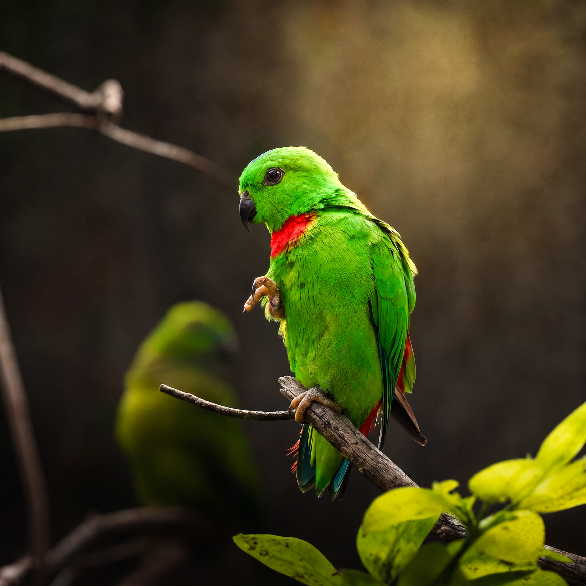 Red-Throated Lorikeet