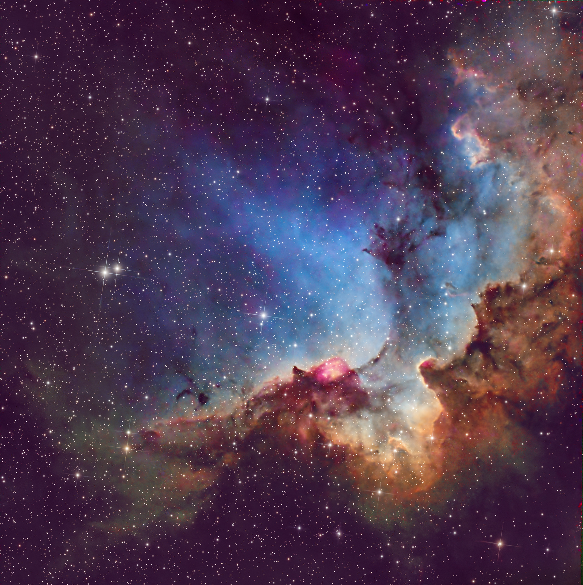 NGC7380 Wizard Nebula