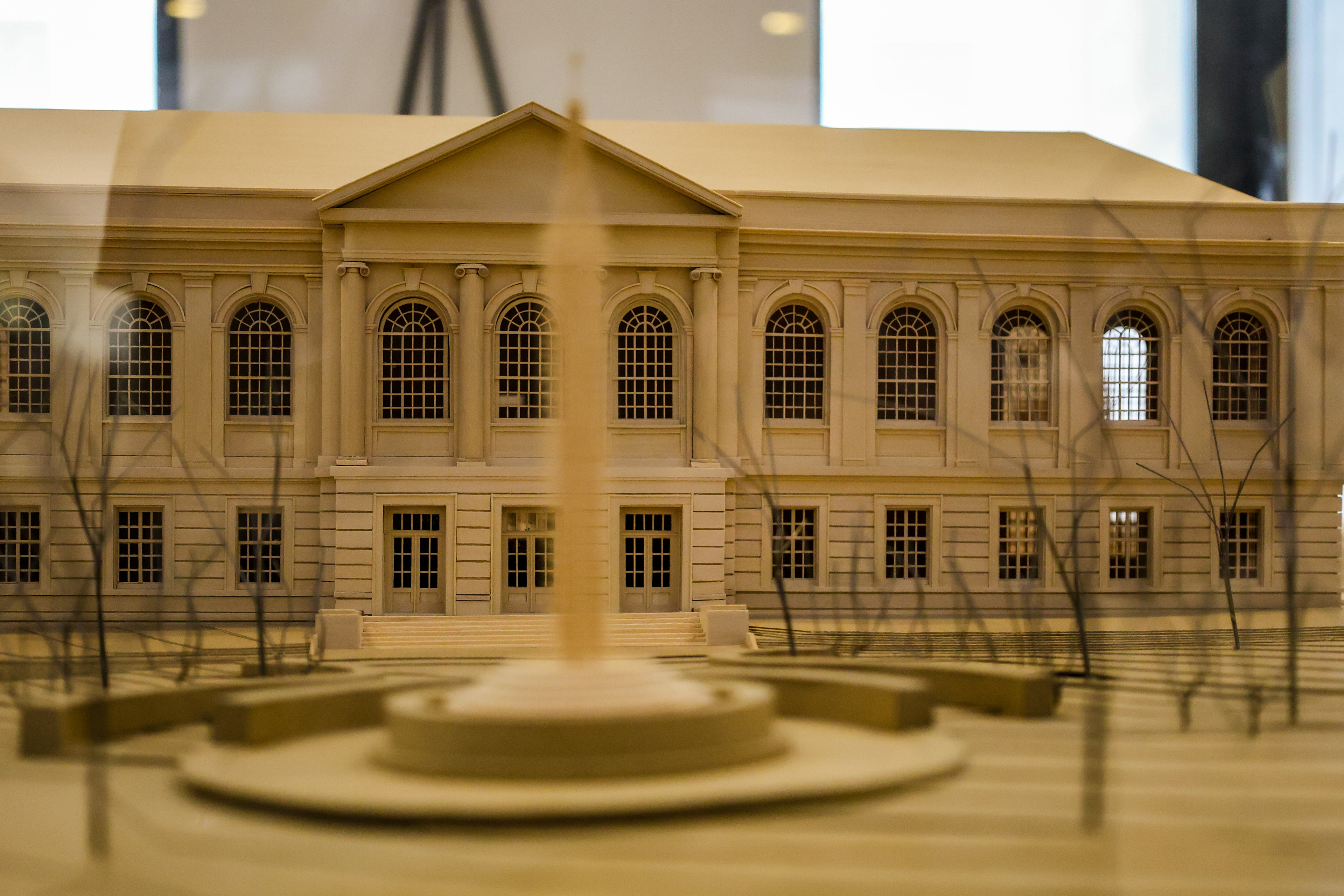 Fulbright Peace Fountain Model
