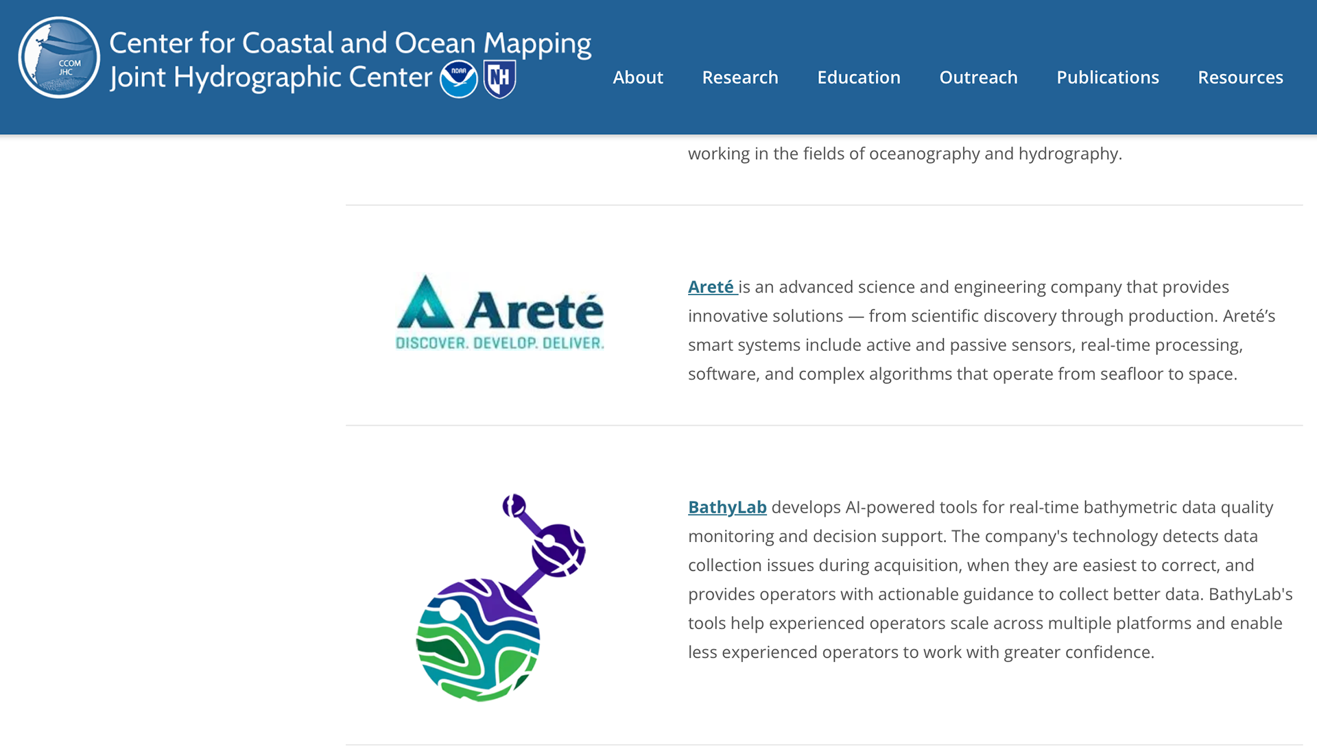 BathyLab Logo | Oceanic Mapping AI Company