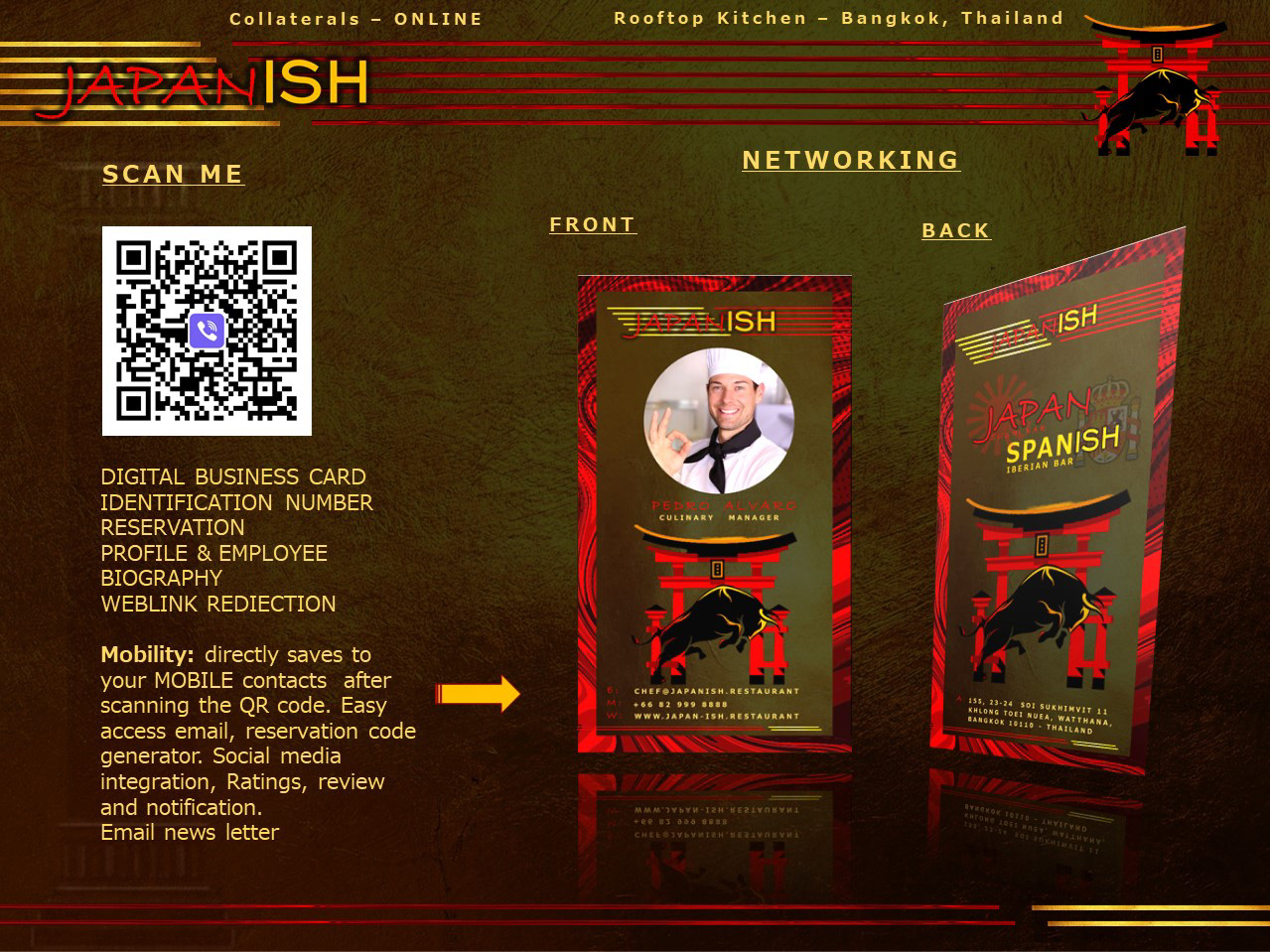 Digital Business card - Networking