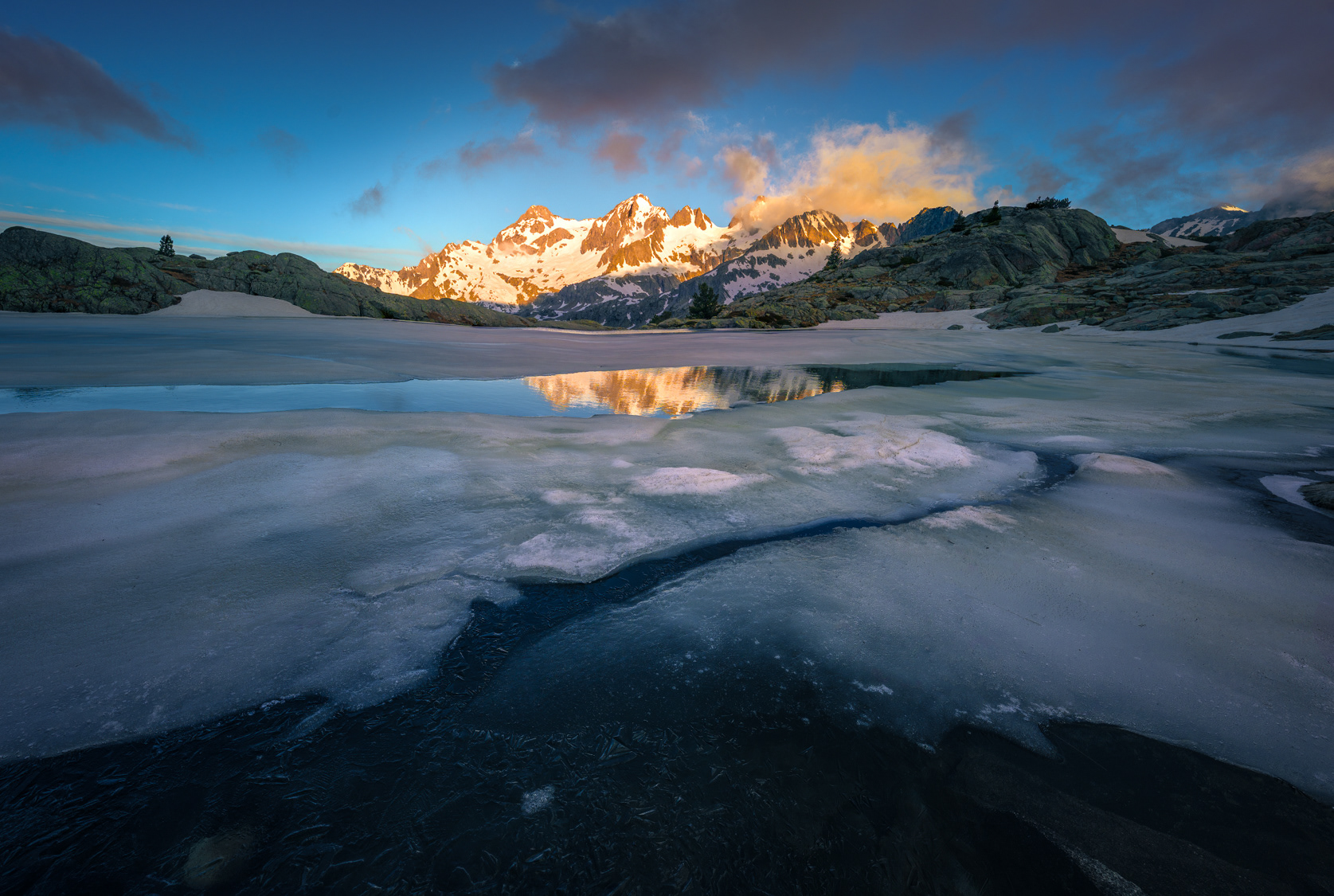 Garmo Negro, Algas y Pondiellos