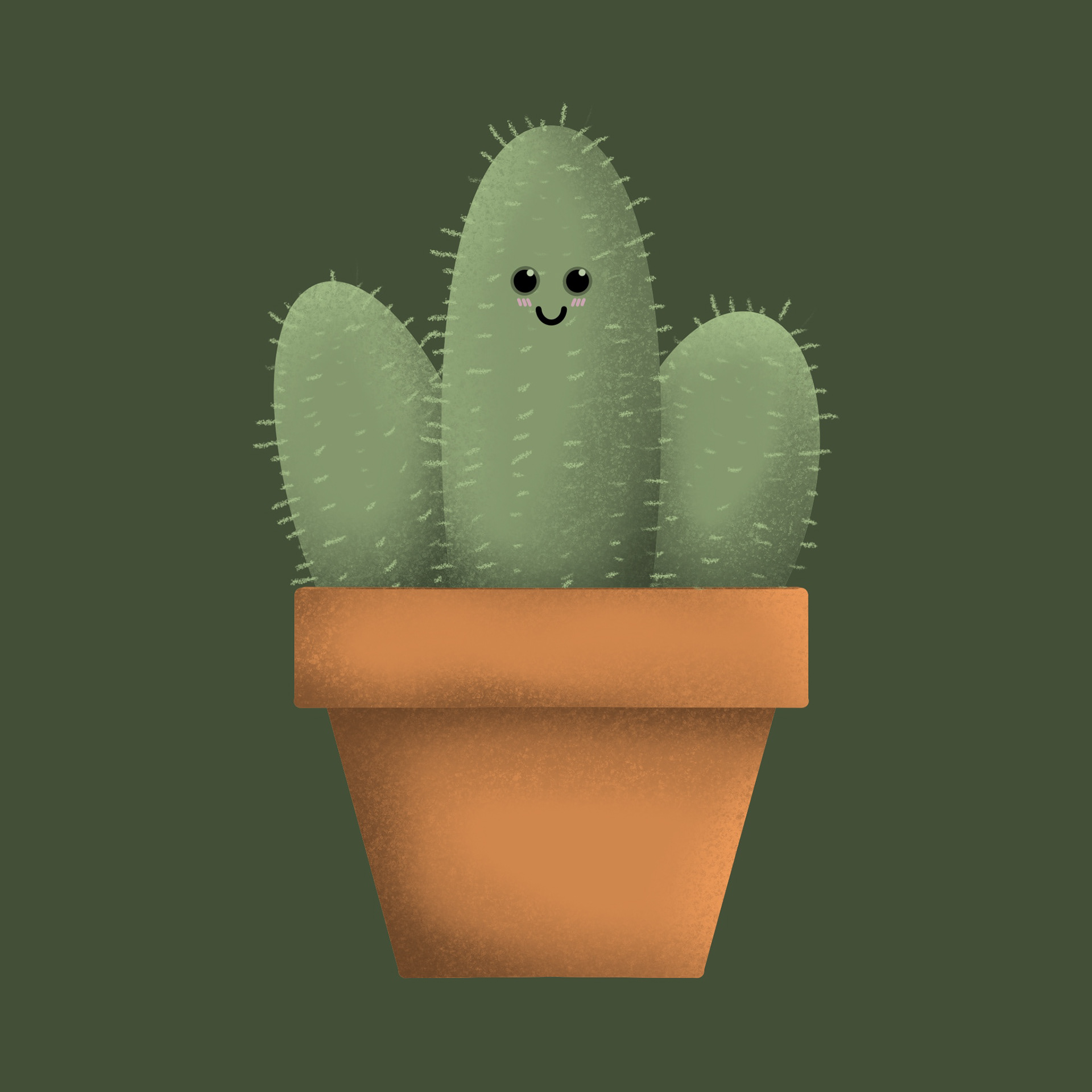 Cute Cactus #1 (Walter)