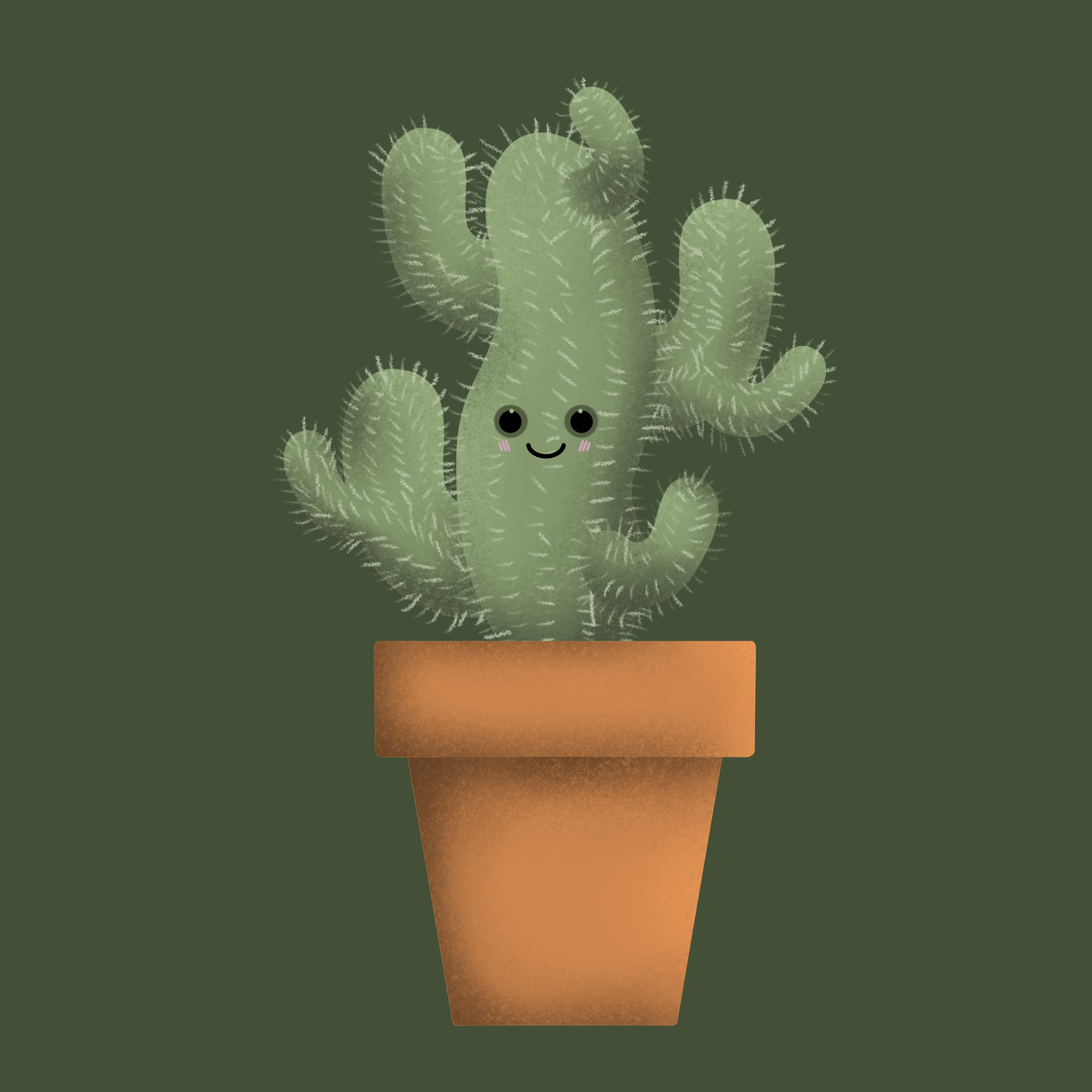 Cute Cactus #5 (Phillip)