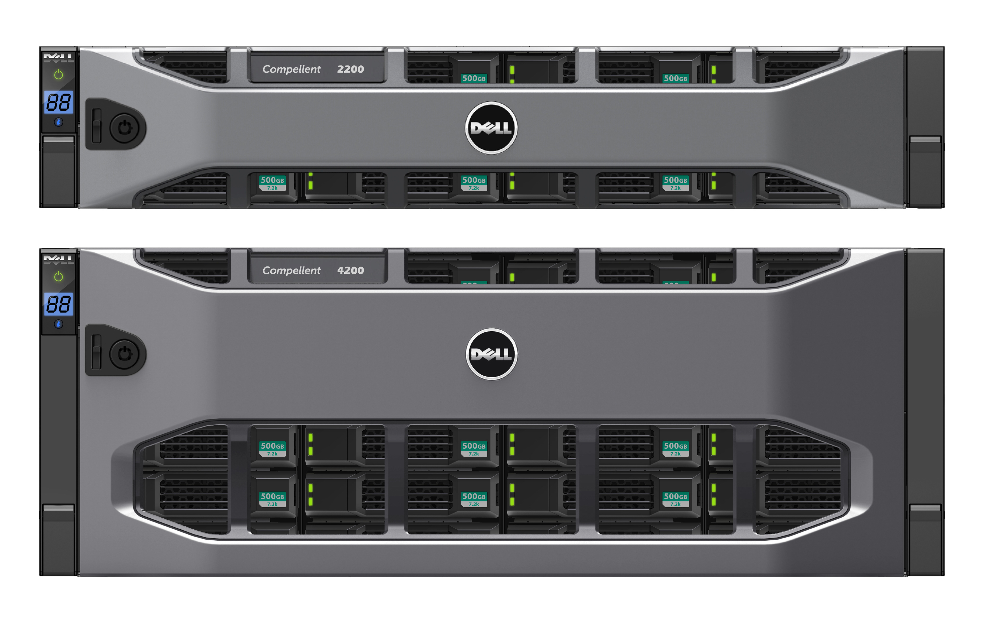 Dell Compellent 2U and 4U Server with Bezel