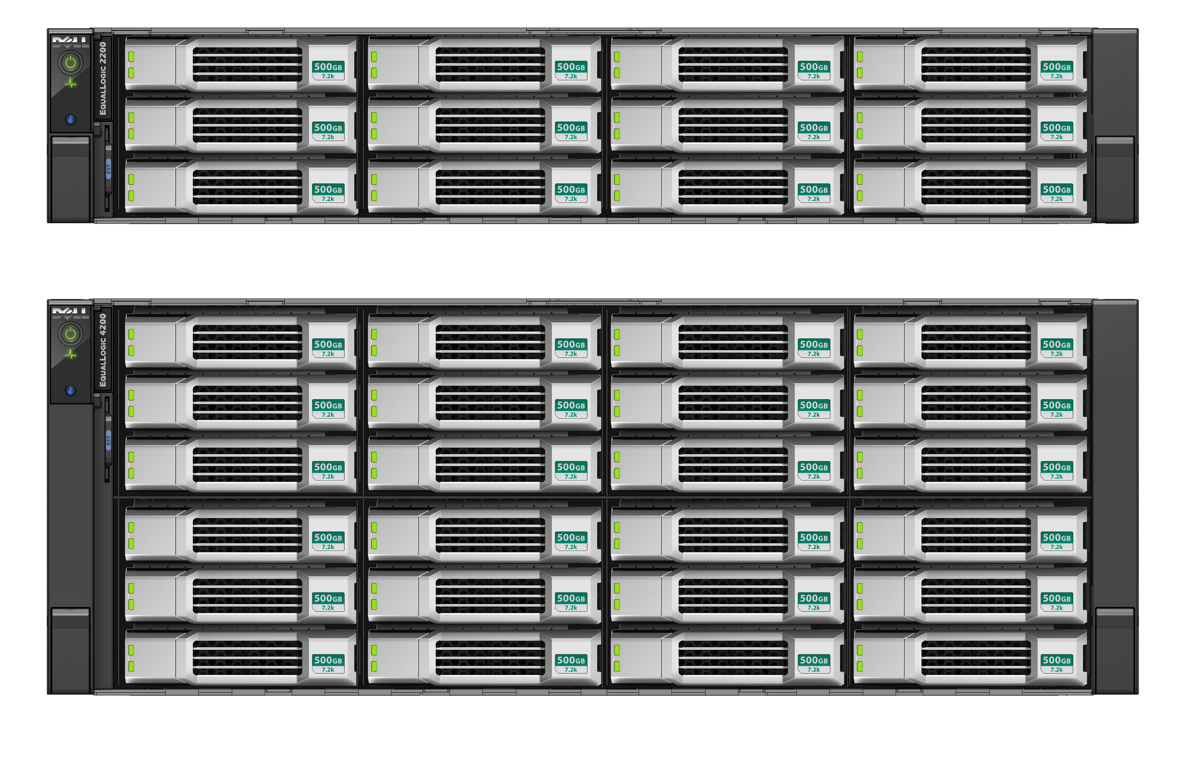 Dell EqualLogic 2U and 4U Server without Bezel