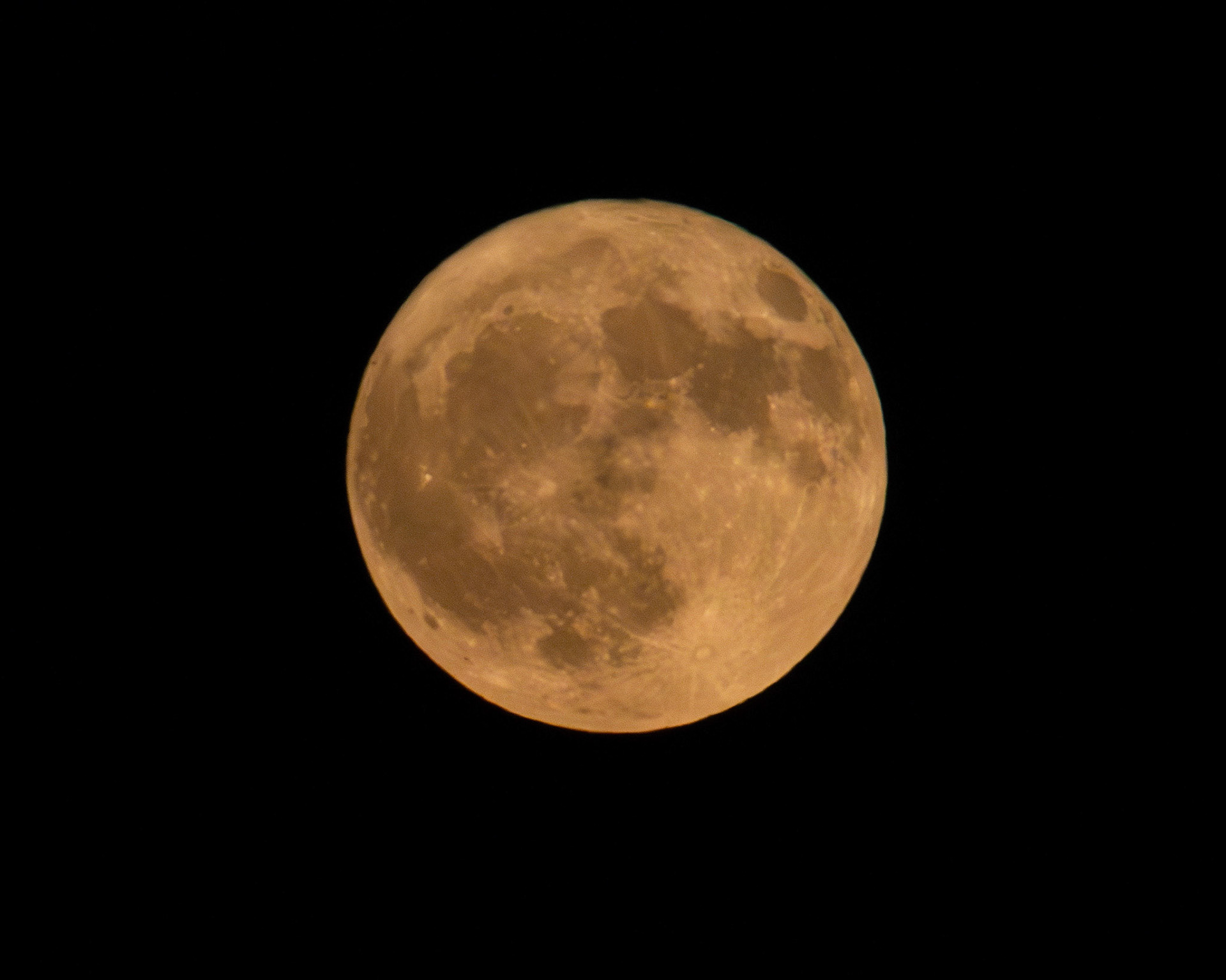 Strawberry full moon