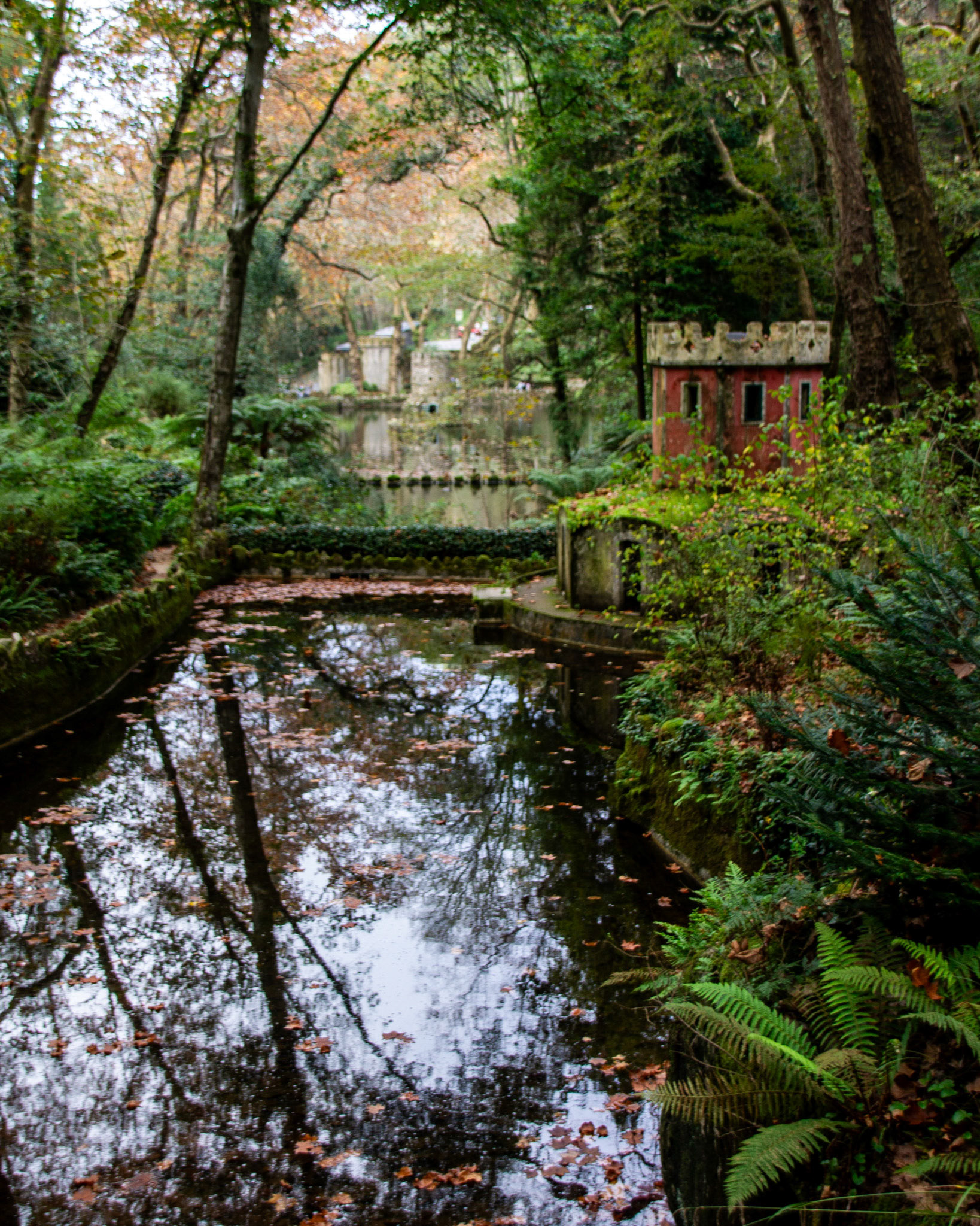 Ponds in Sintra gardens