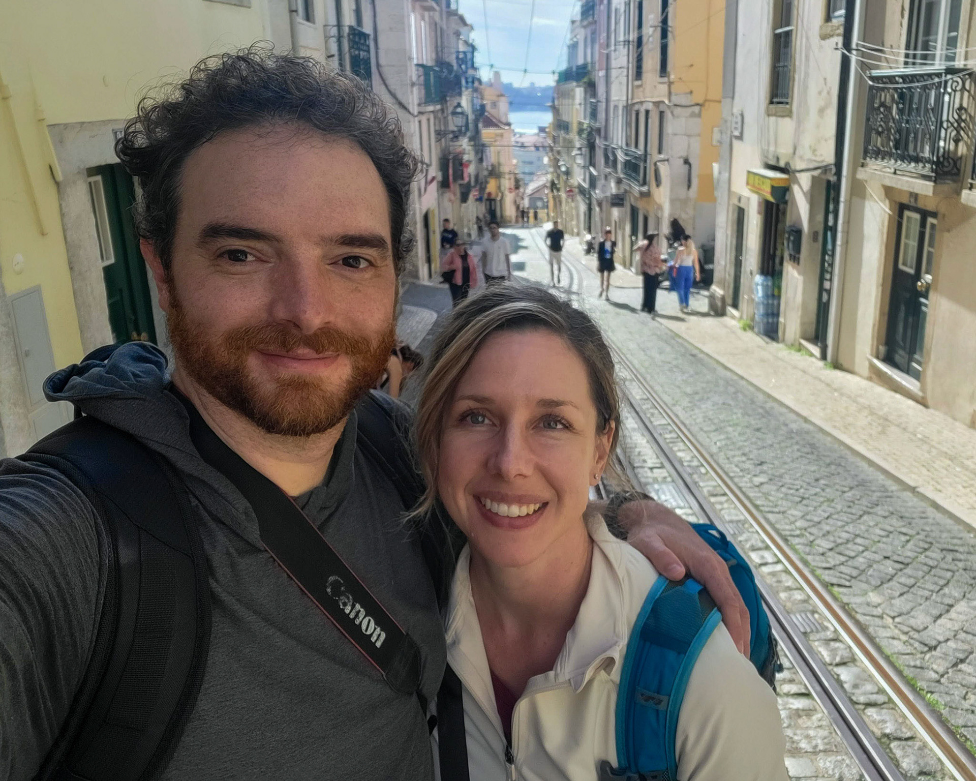 Me and Kelly in Lisbon