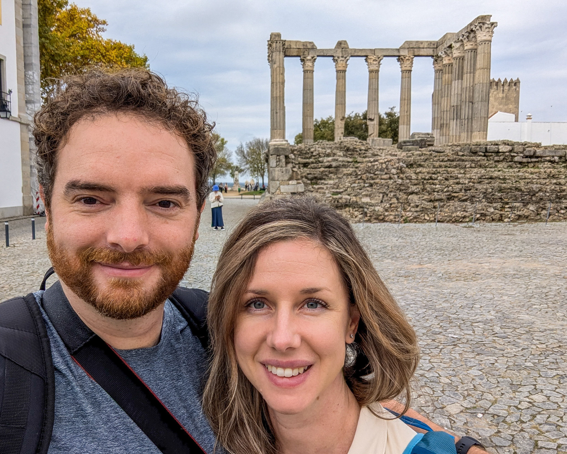 Me and Kelly in Evora