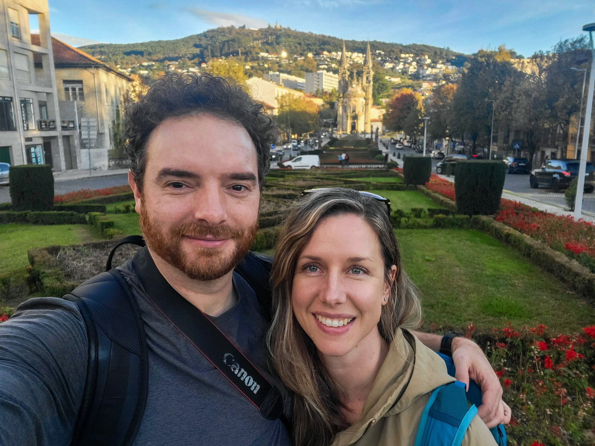 Me and Kelly in Guimaraes