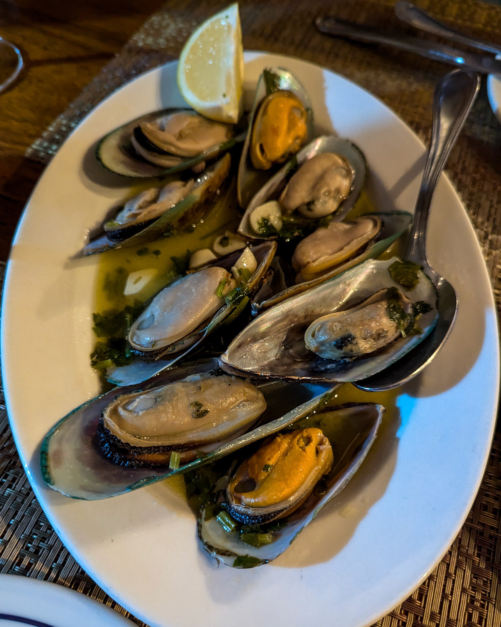 Mussels in Albufeira