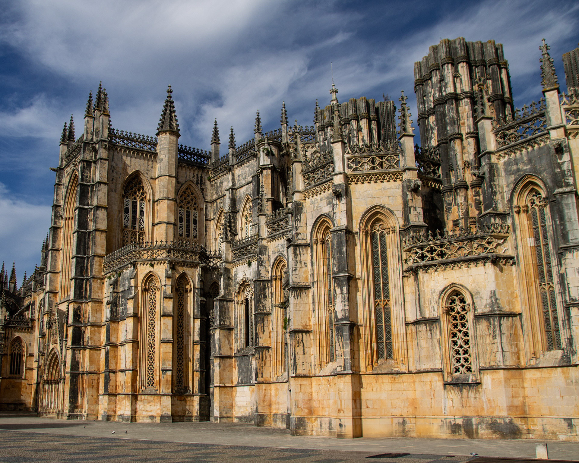 Side of Batalha cathedral