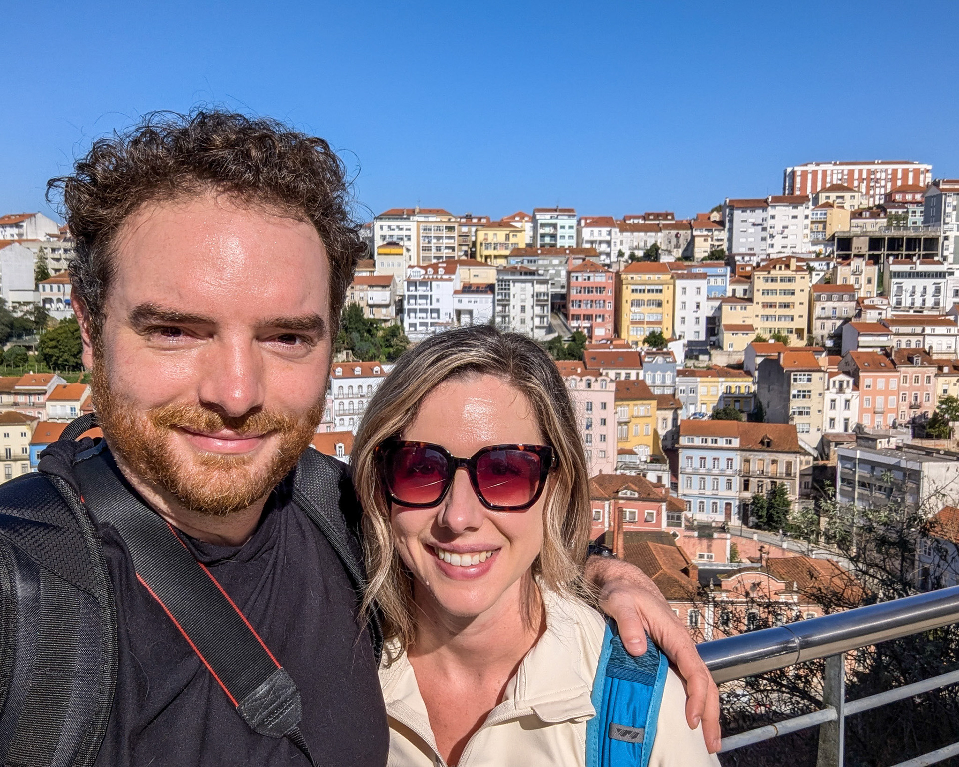 Me and Kelly in Coimbra