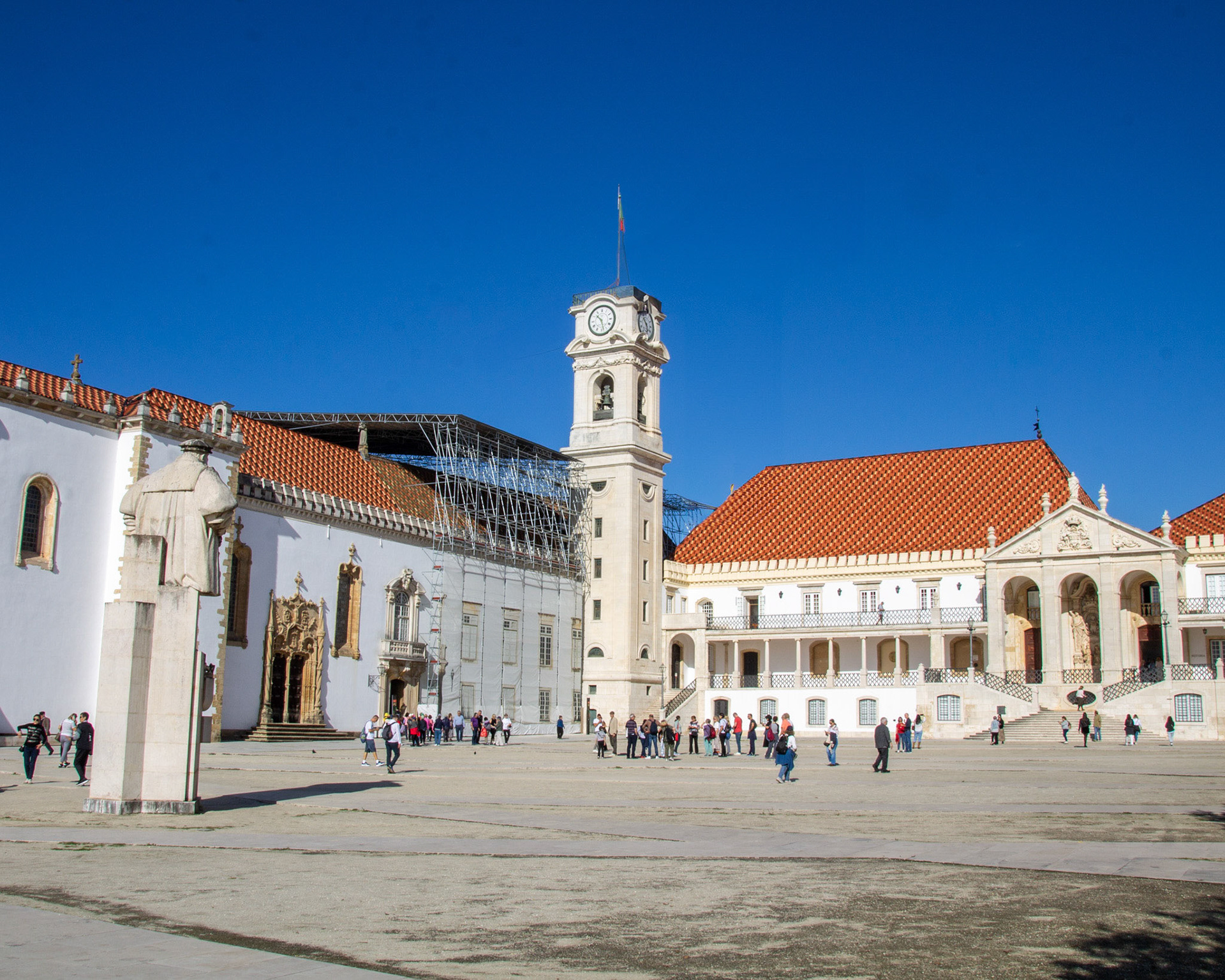 Coimbra university courtyard