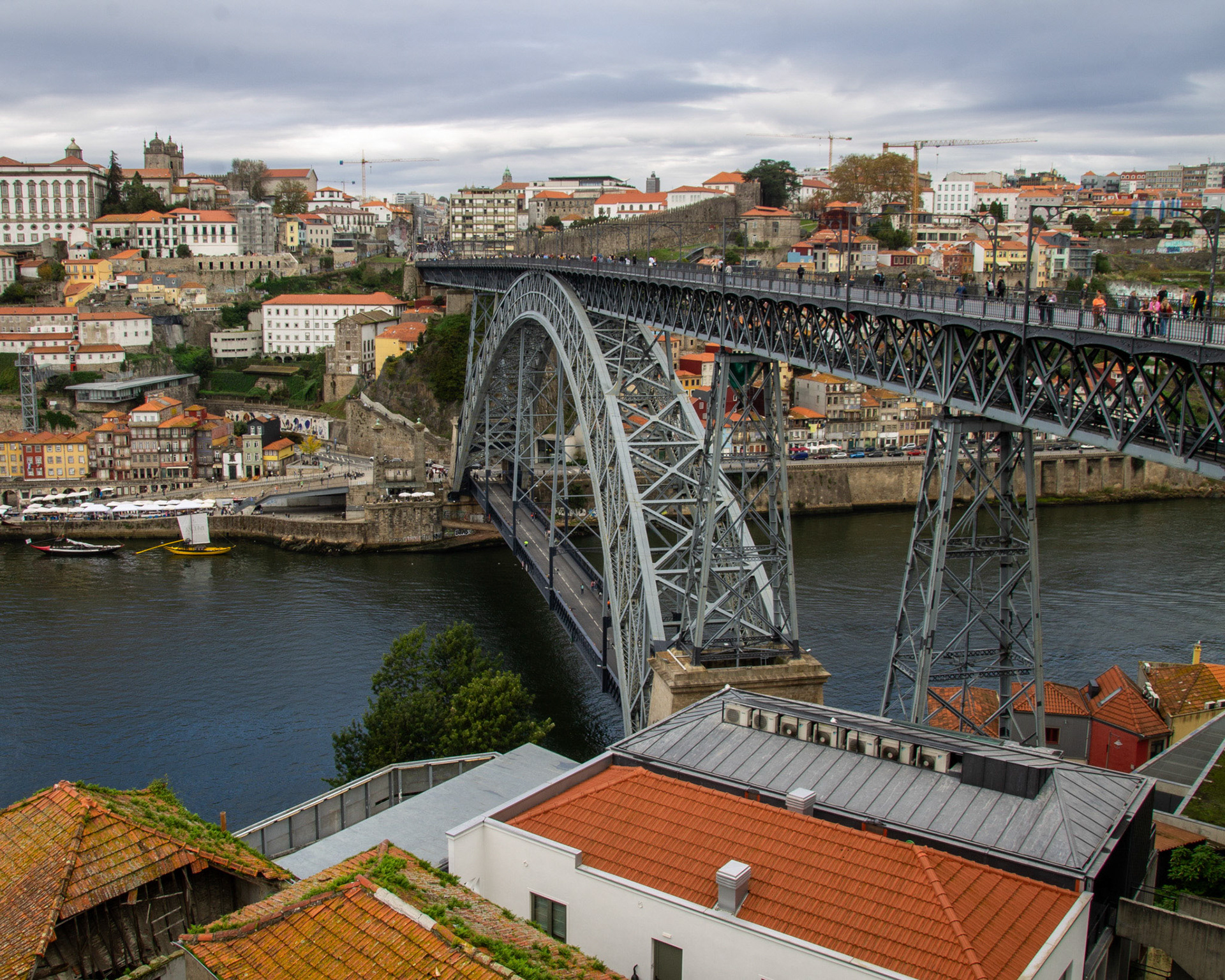 Dom Luis bridge in Porto