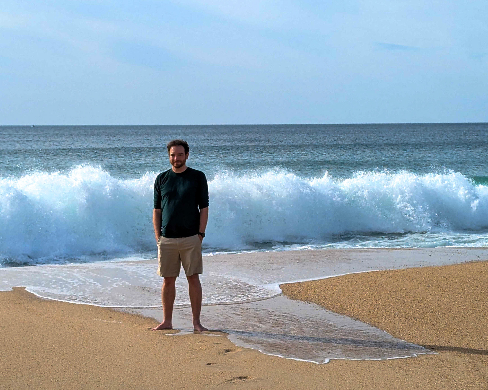 Me on Nazare beach