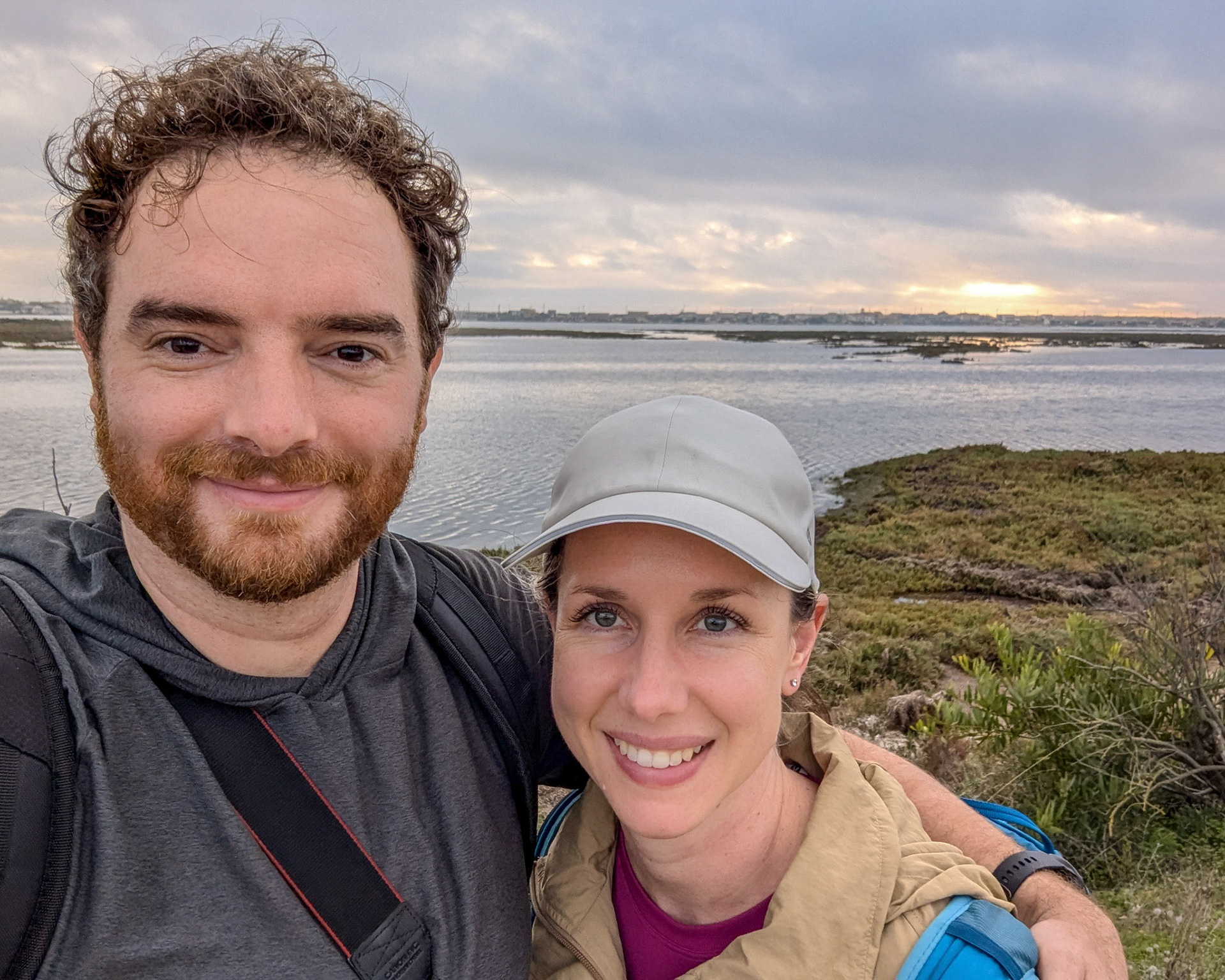 Me and Kelly at Ria Formosa
