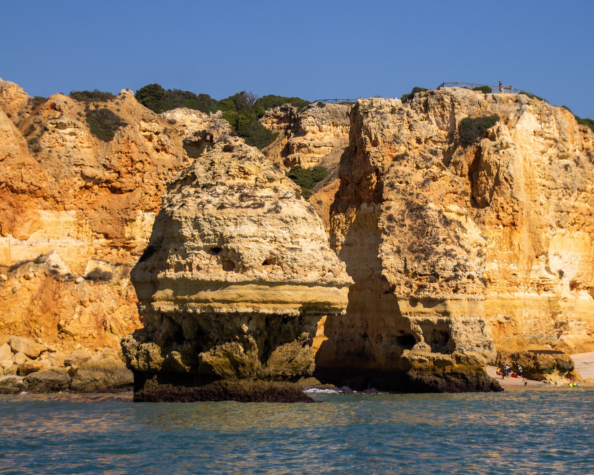 Algarve cliffs