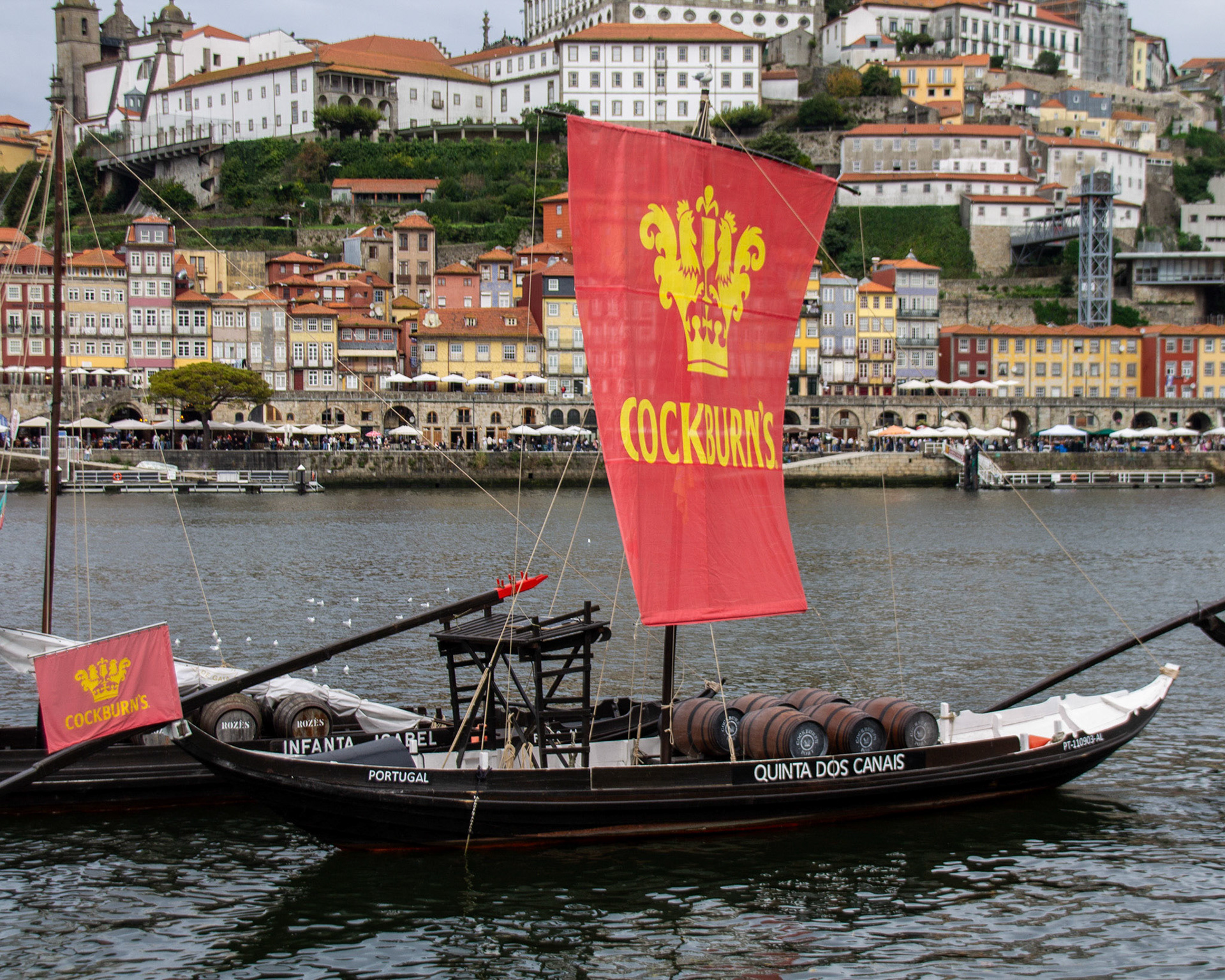 Boat on the Douro river