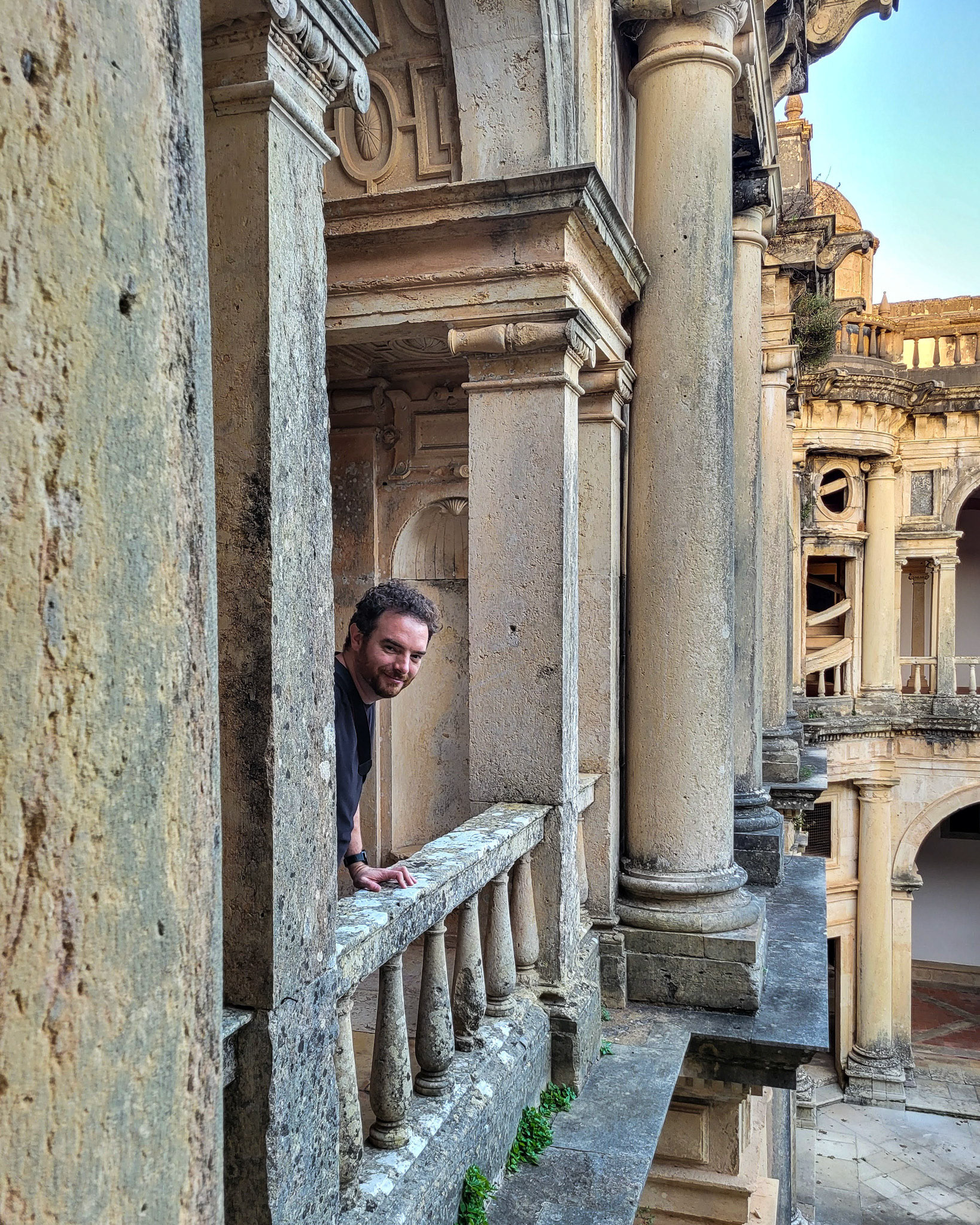 Me at Tomar castle
