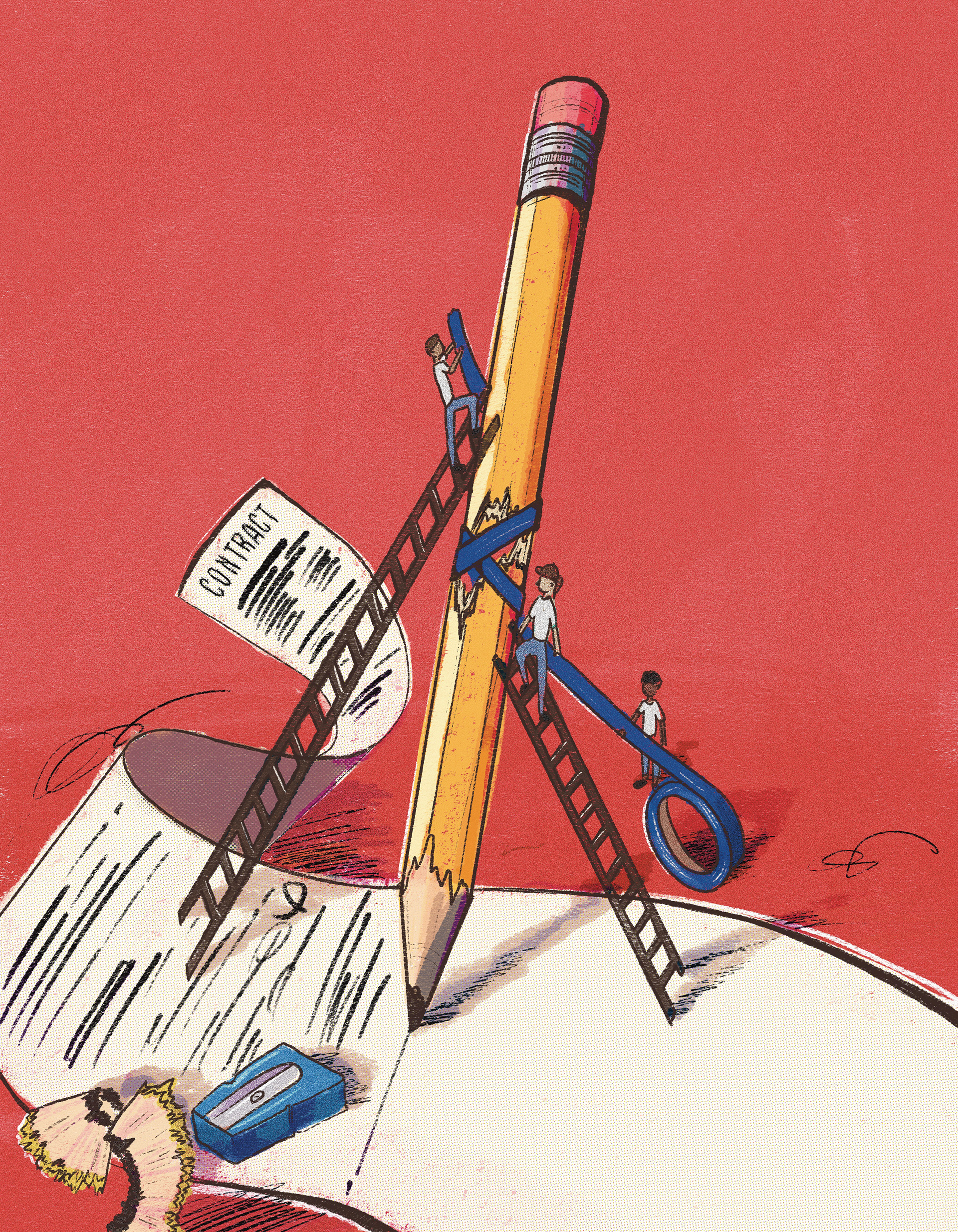 Hollywood contract bargaining