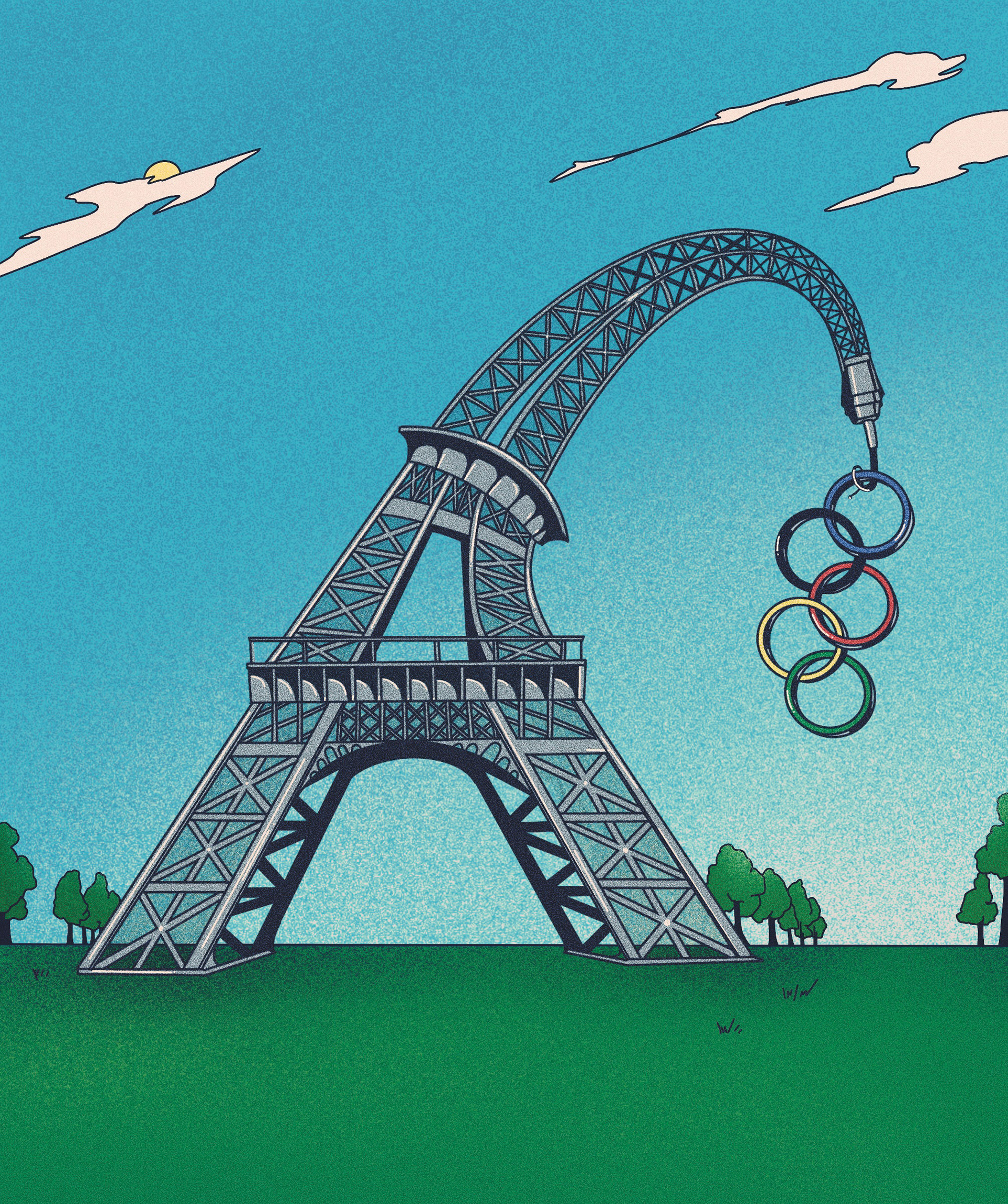 The weight of hosting the Olympics
