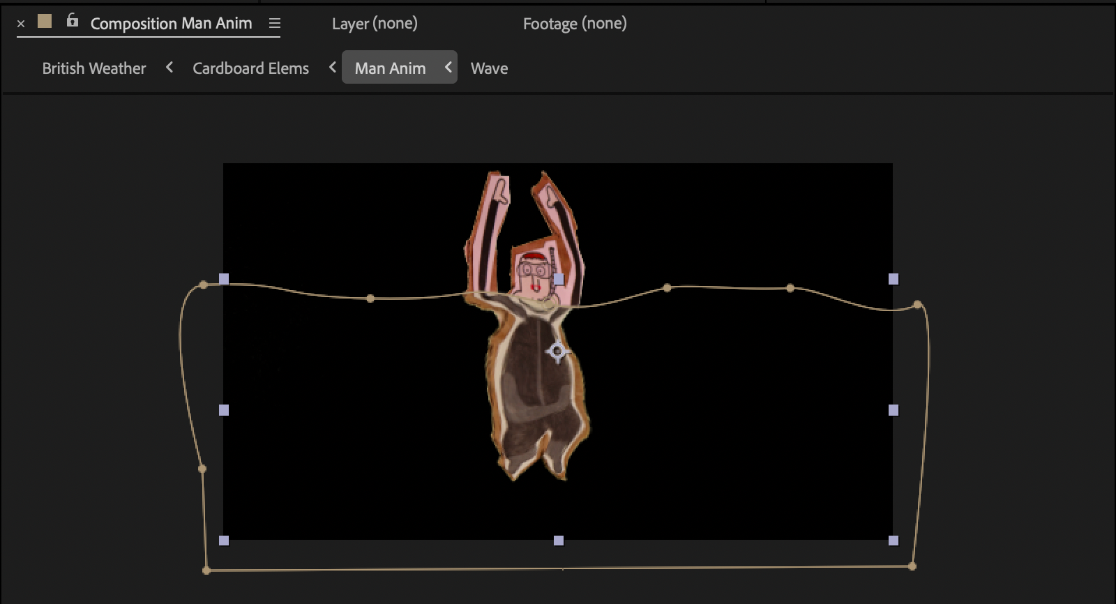 Rotoscoping Water Rising To Apply Water Effect