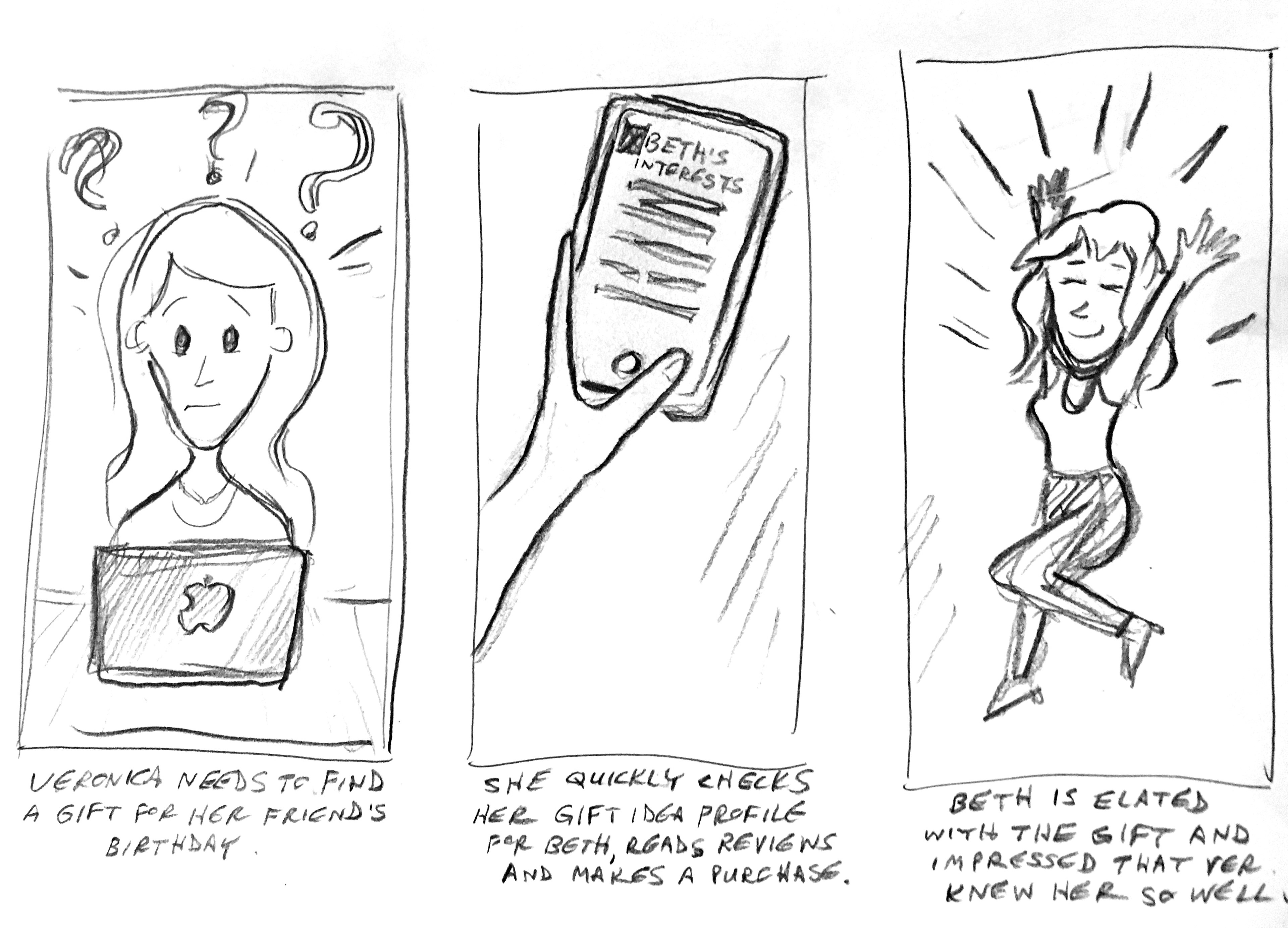 initial storyboards