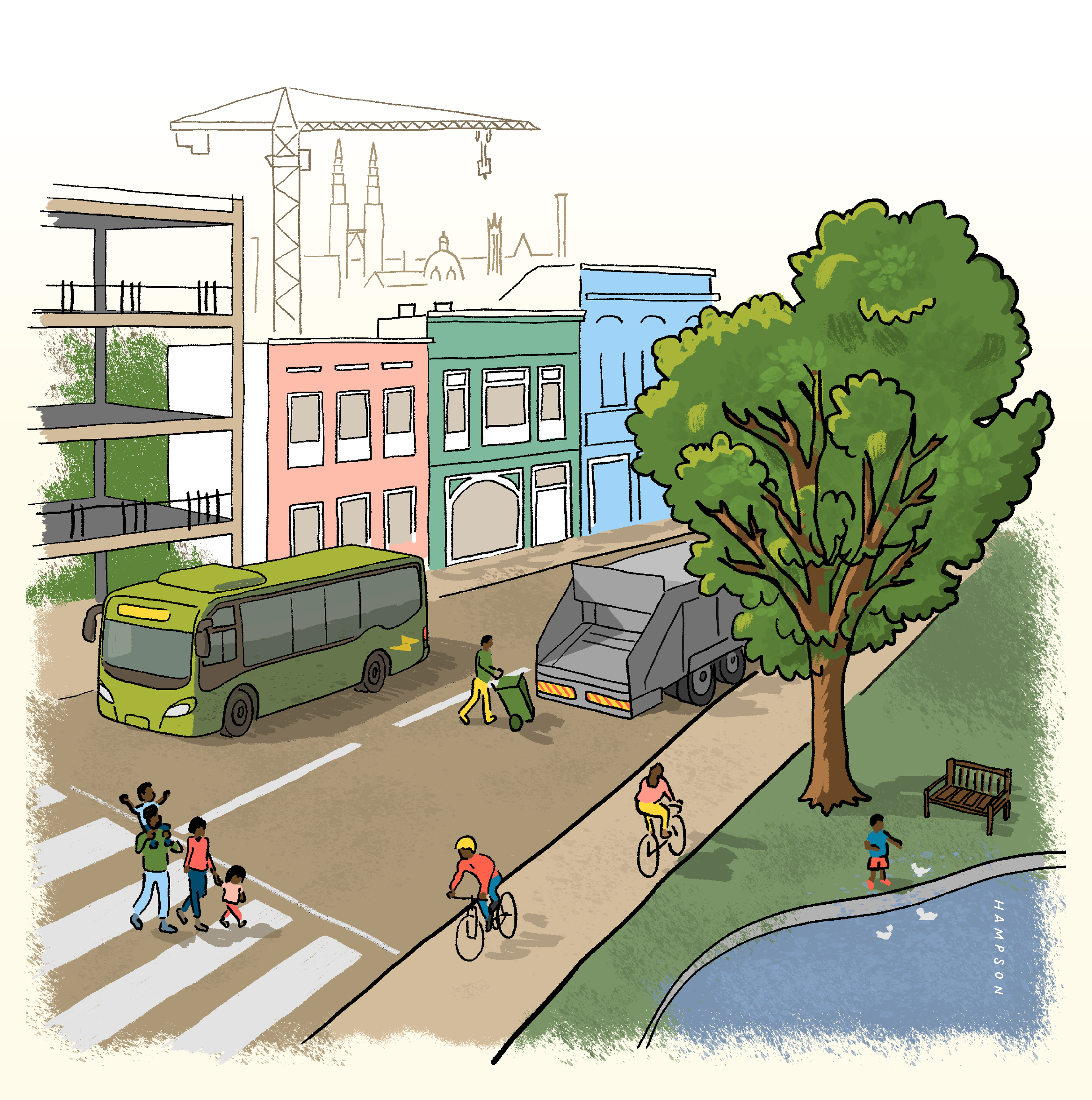 Cover image, Inclusive Climate Action, C40 Cities, 2025