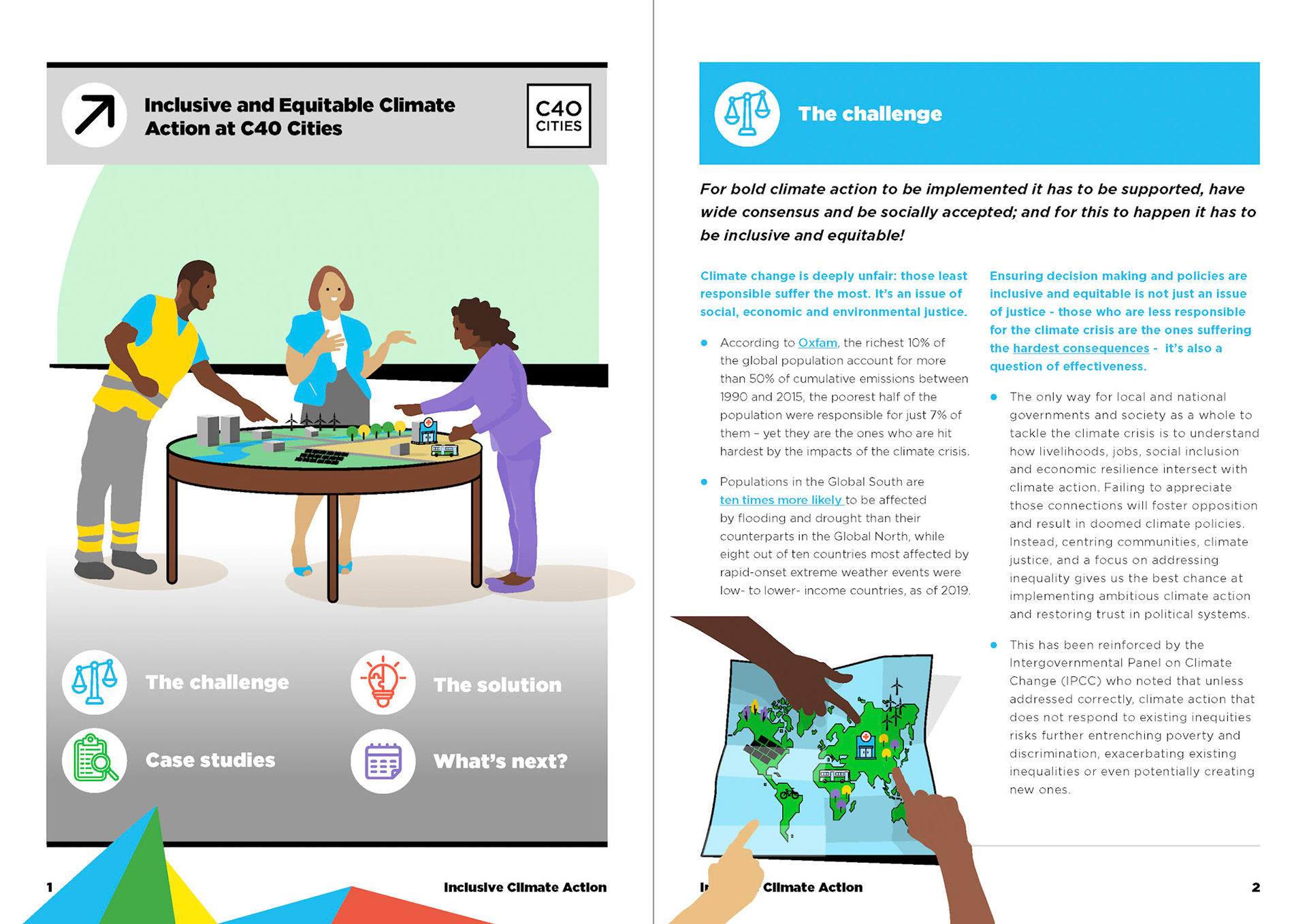 Spread A, South African Cities Dialogue, C40 Cities, 2024