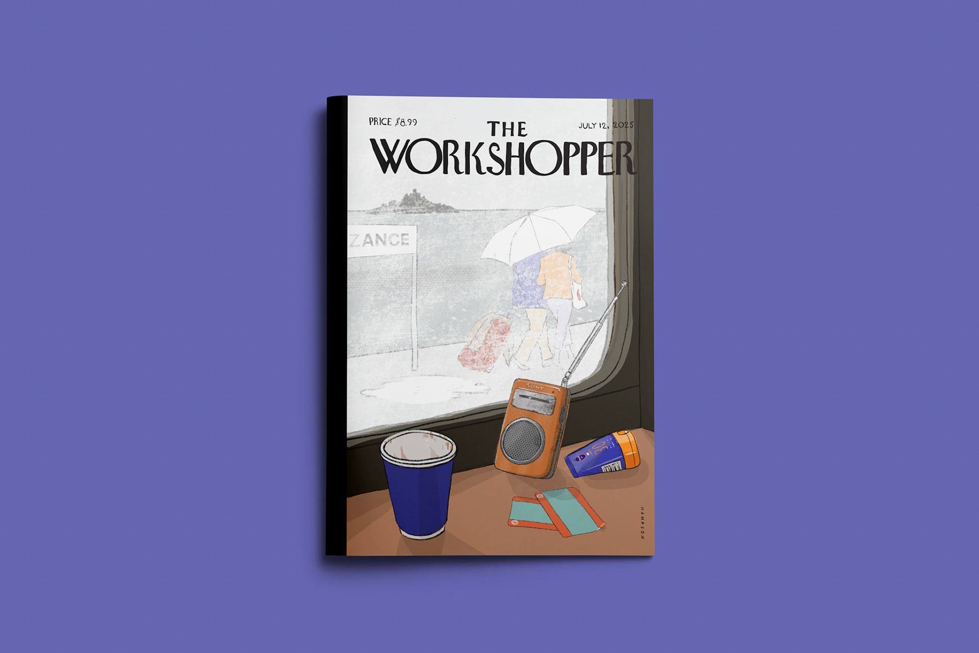 Penzance Station, The Workshopper, July 12 2025