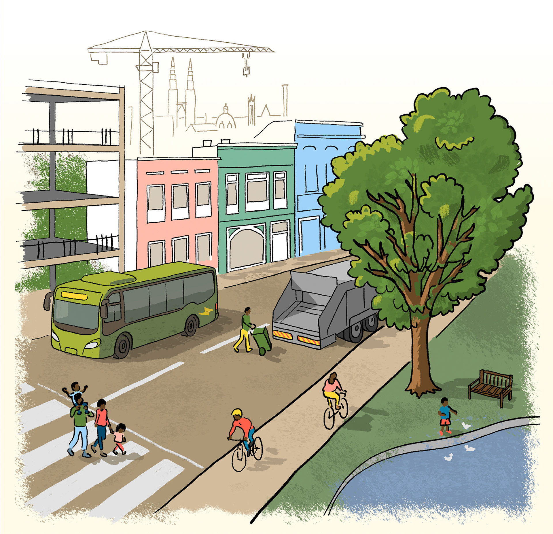 Cover image, Inclusive Climate Action, C40 Cities, 2025