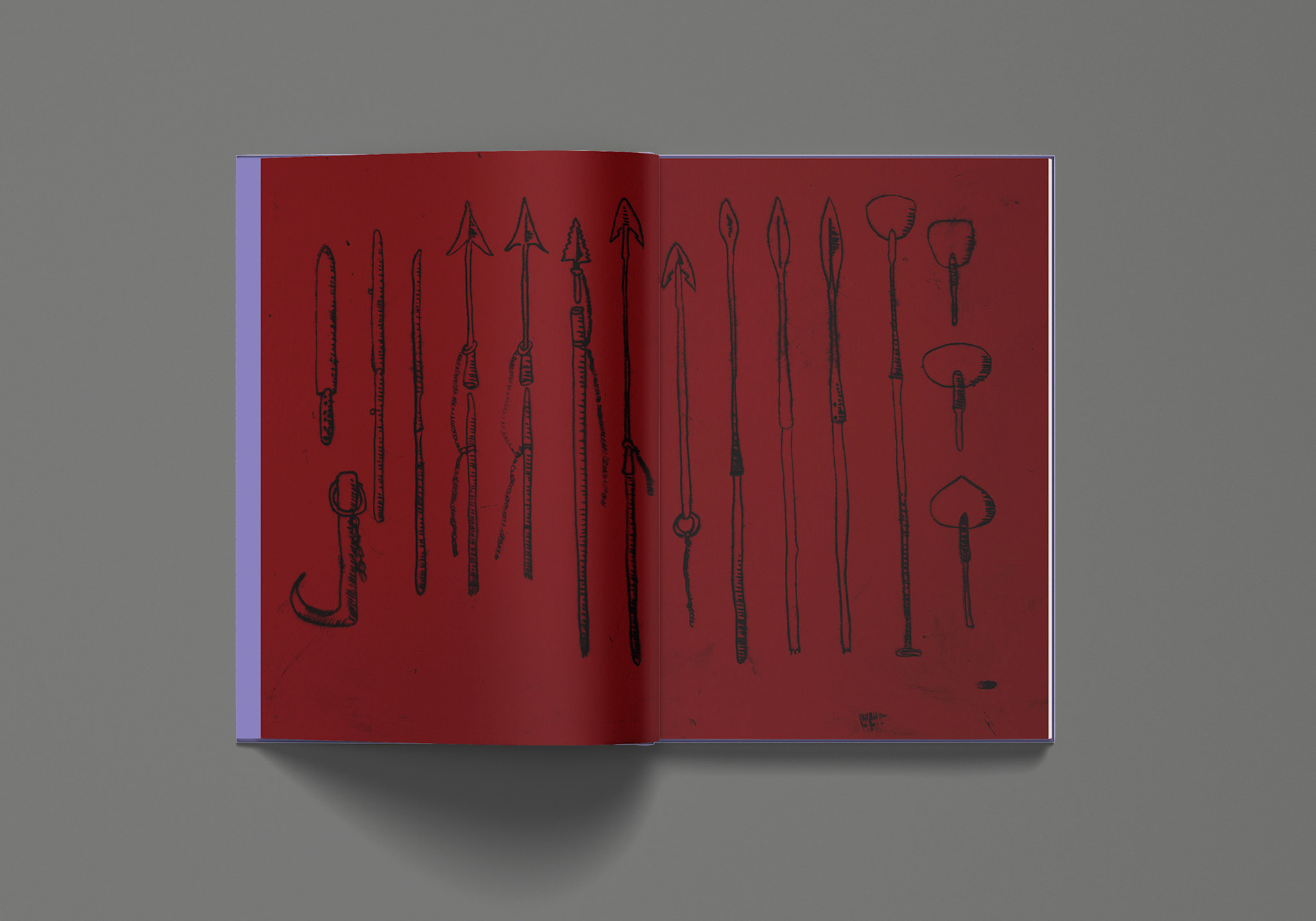 Harpoons frontispiece, Moby Dick, 2025