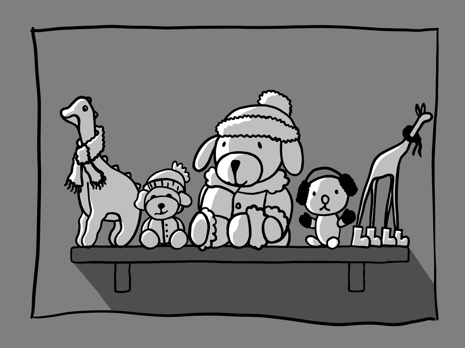 Scamp B, Christmas Box, Little Village, 2023